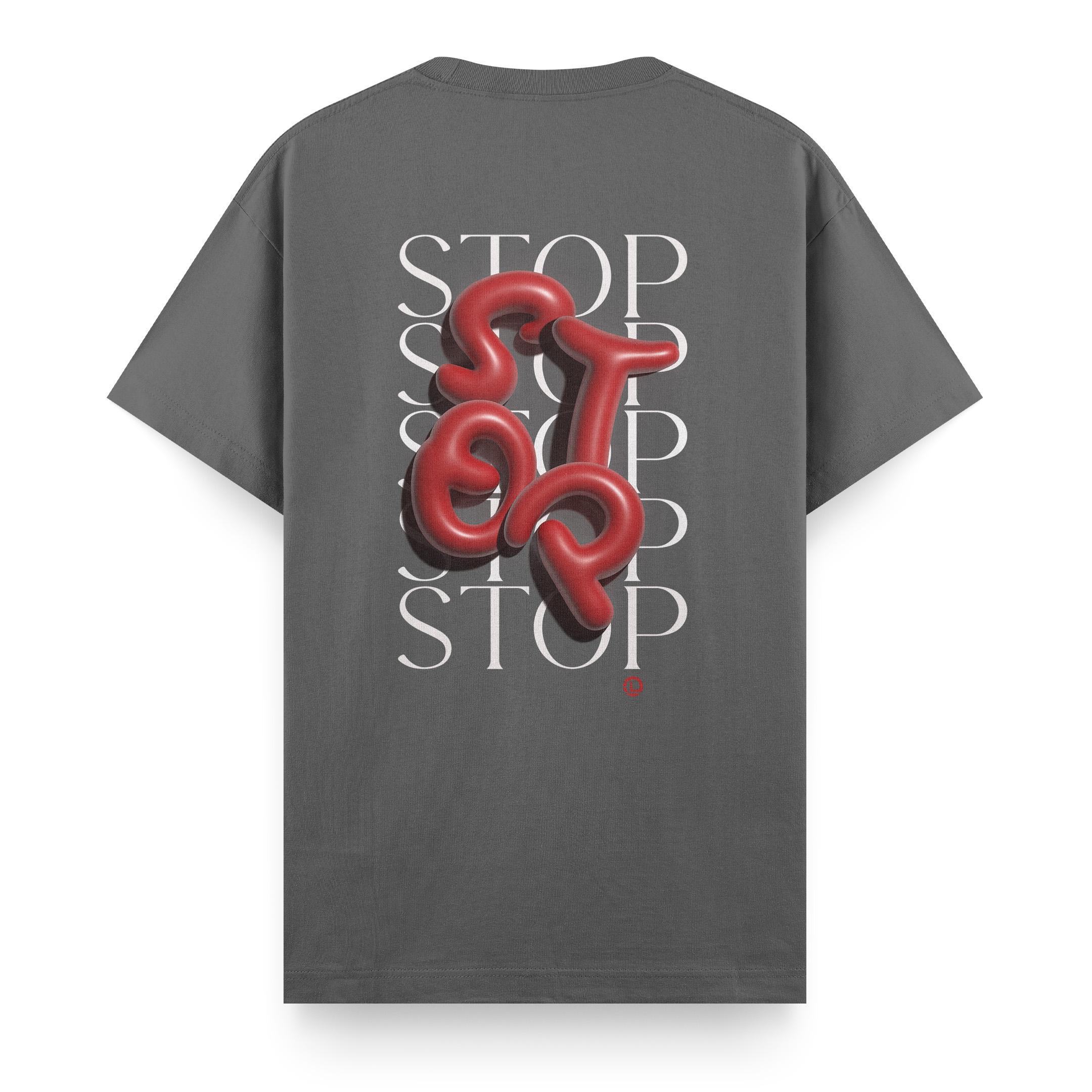 Stop%20-%20Regular%20T-shirt%20Antrasit