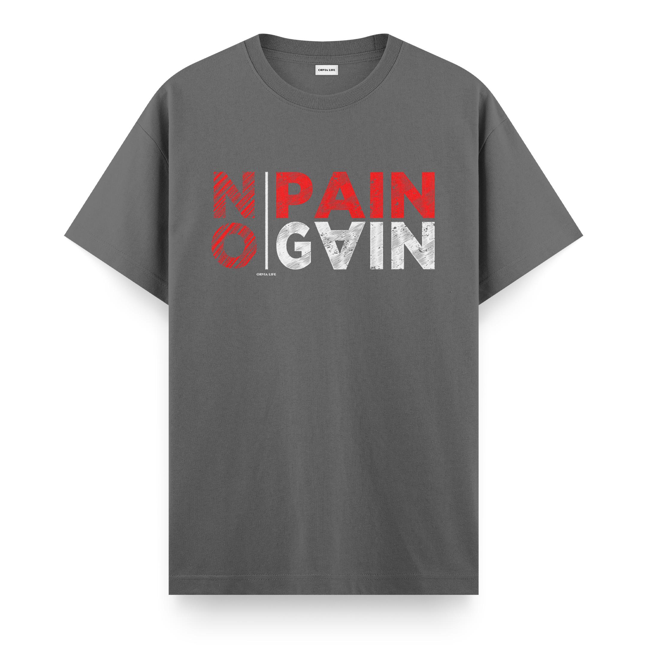 No%20Pain%20No%20Gain%20-%20Regular%20T-shirt%20Antrasit