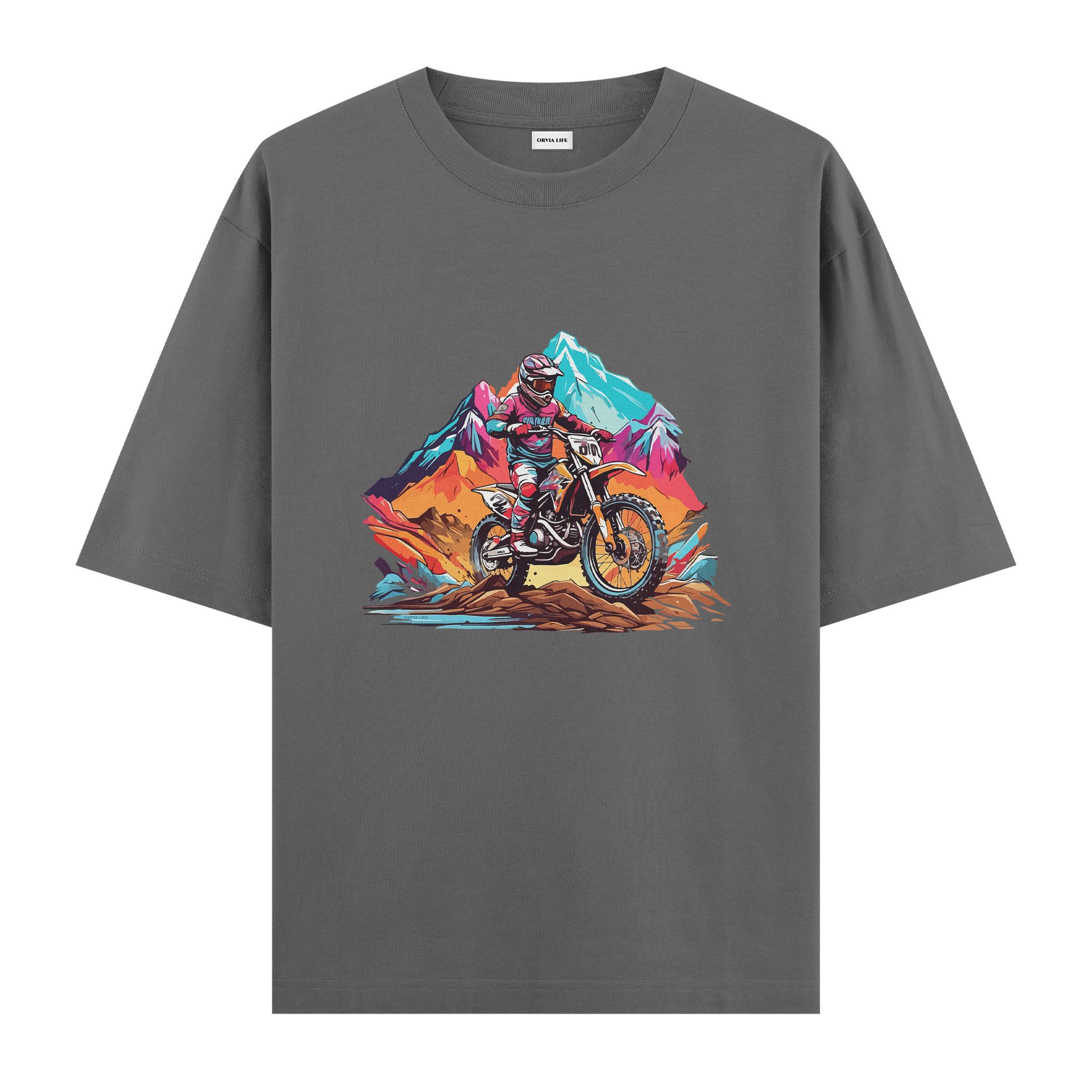 Cross%20Motocycle%20-%20Oversize%20T-shirt%20Antrasit