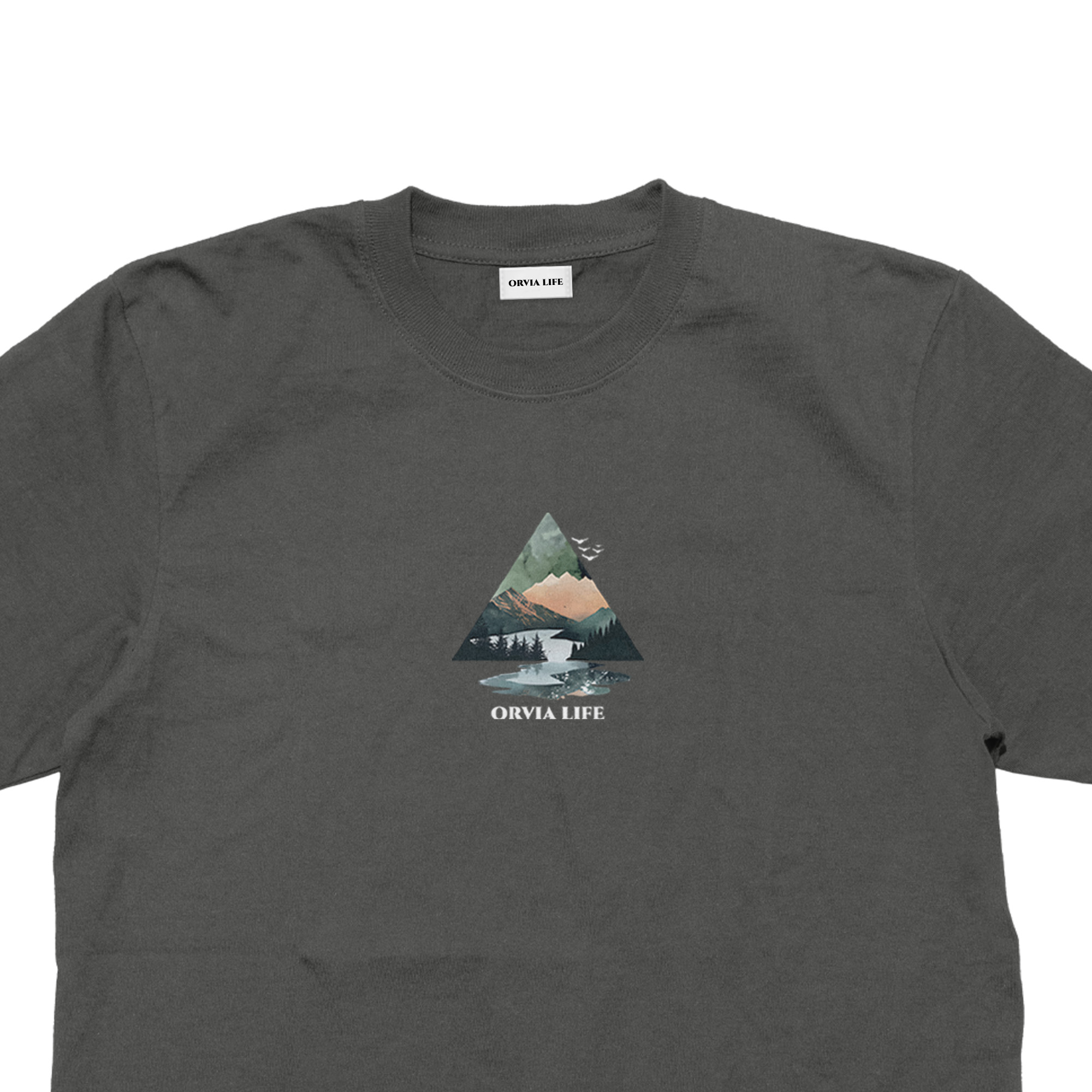 Mountain%20-%20Çocuk%20T-shirt%20Antrasit