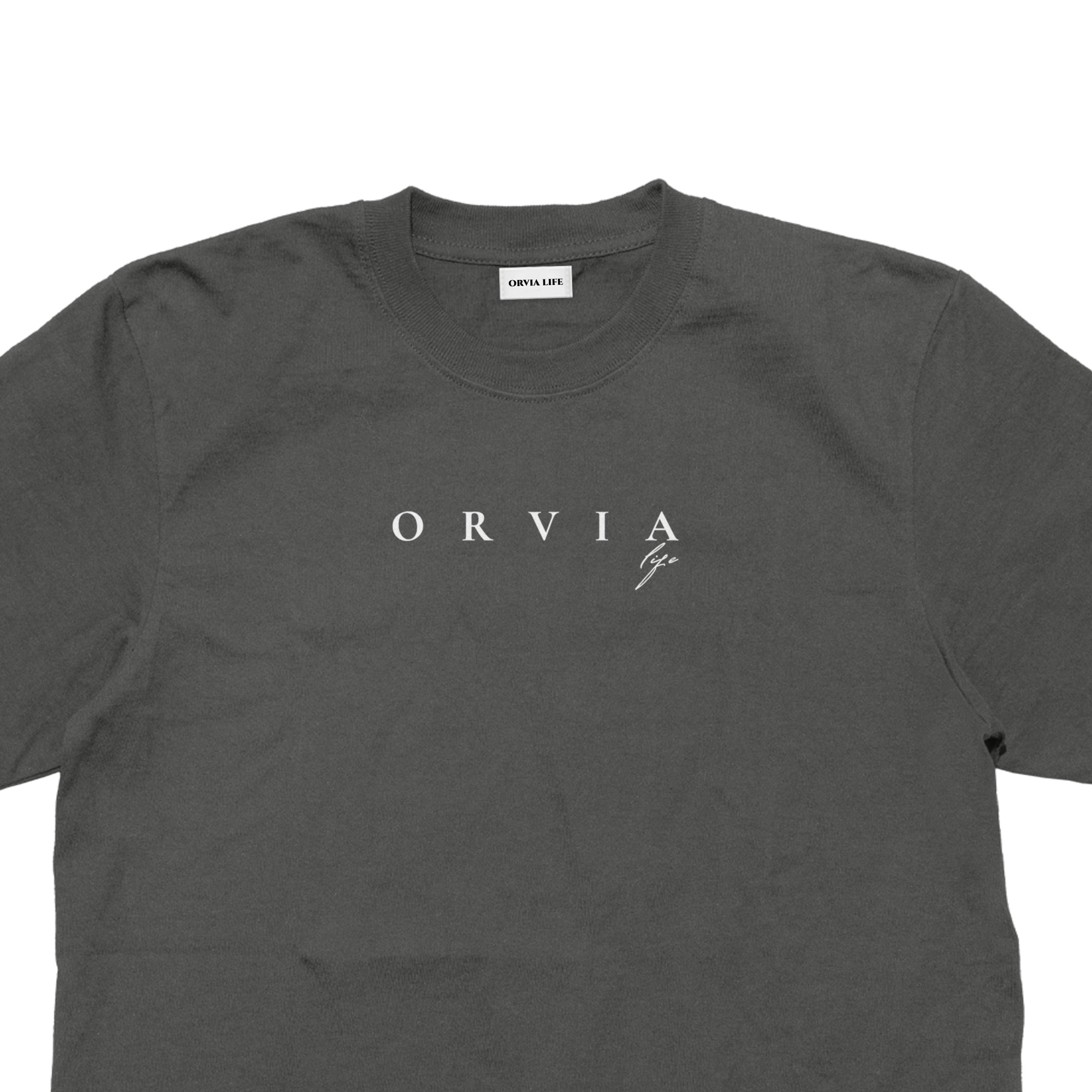 Orvialife%20-%20Çocuk%20T-shirt%20Antrasit