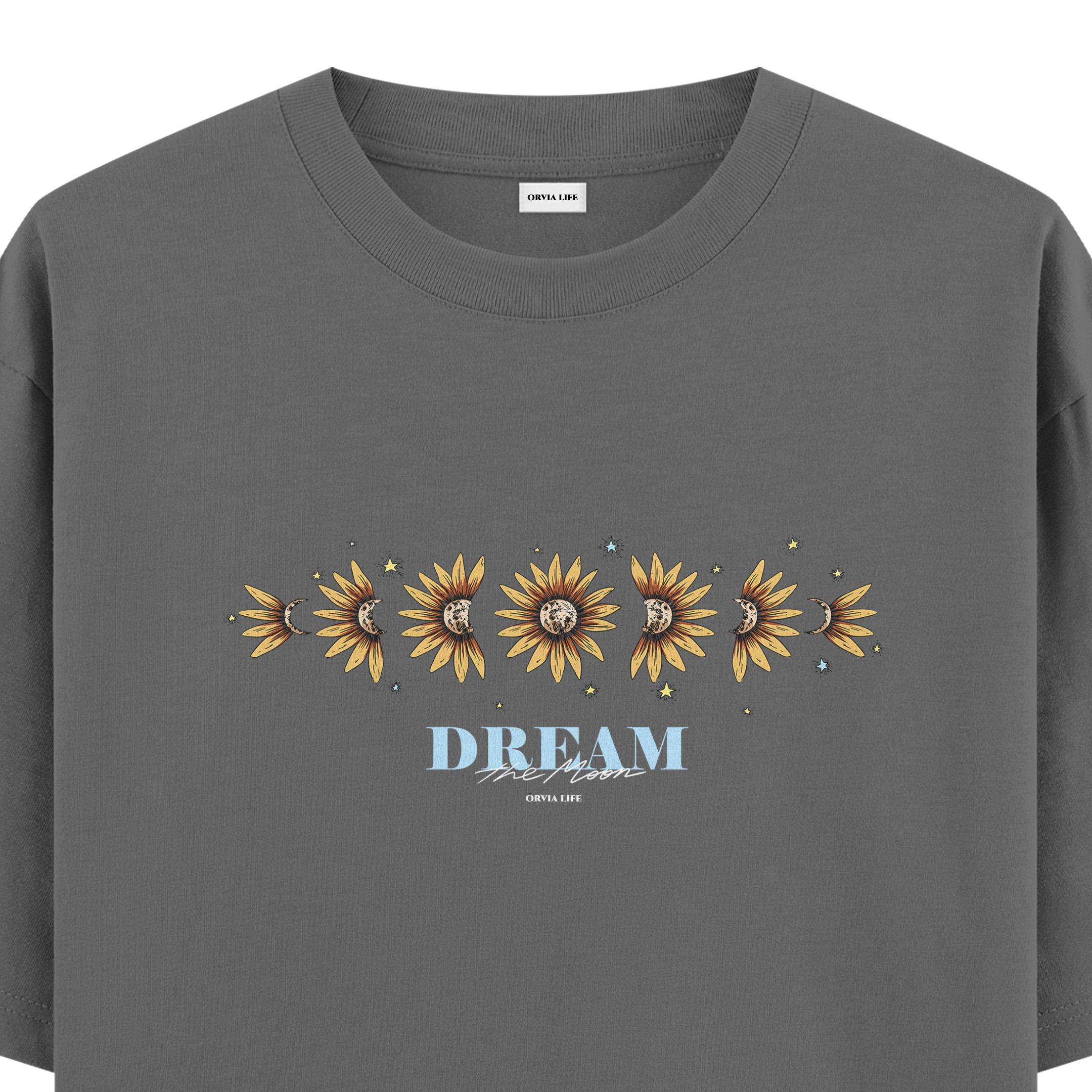 Dream%20The%20Moon%20%20-%20Oversize%20T-shirt%20Antrasit