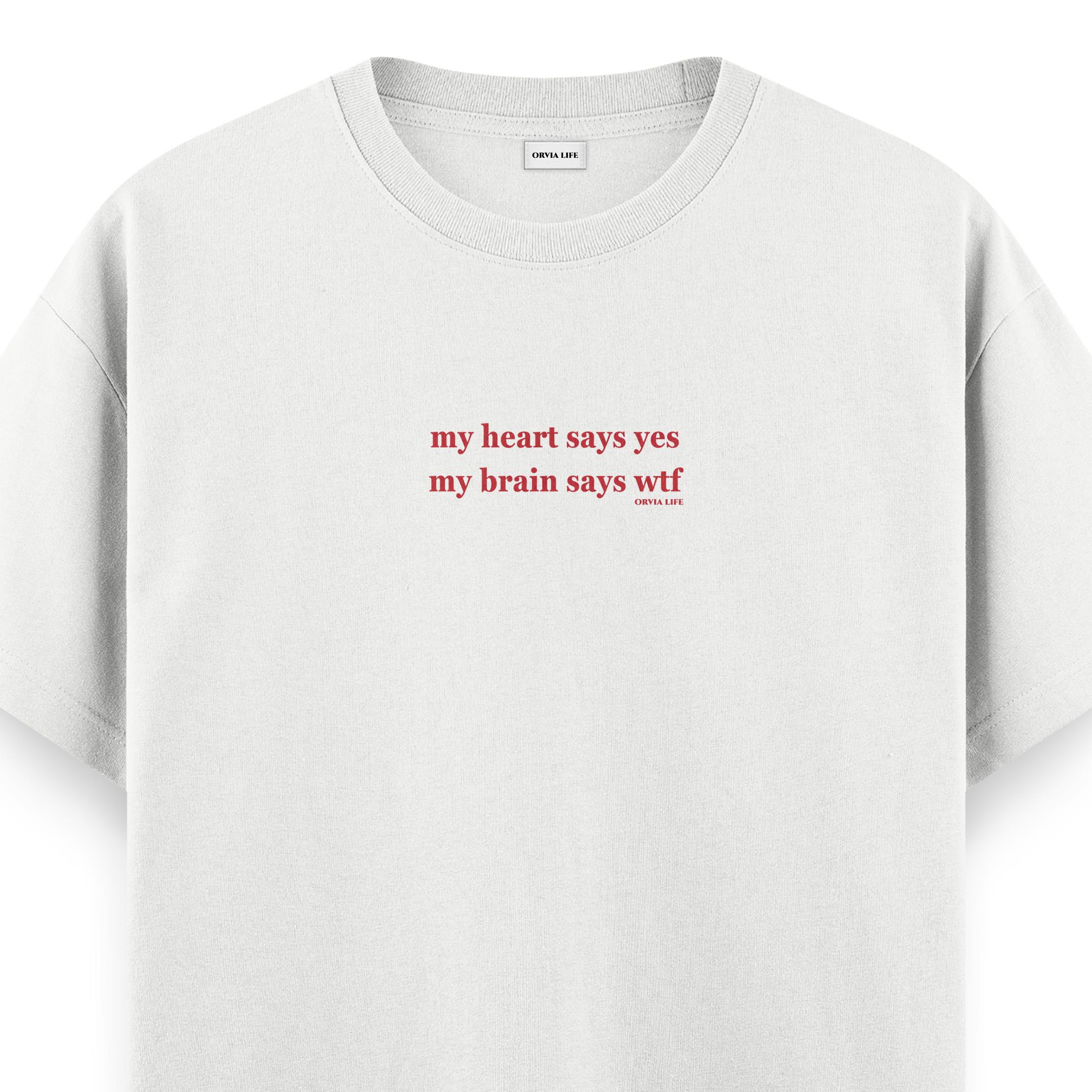 My%20Heart%20Says%20Yes%20Regular%20T-shirt