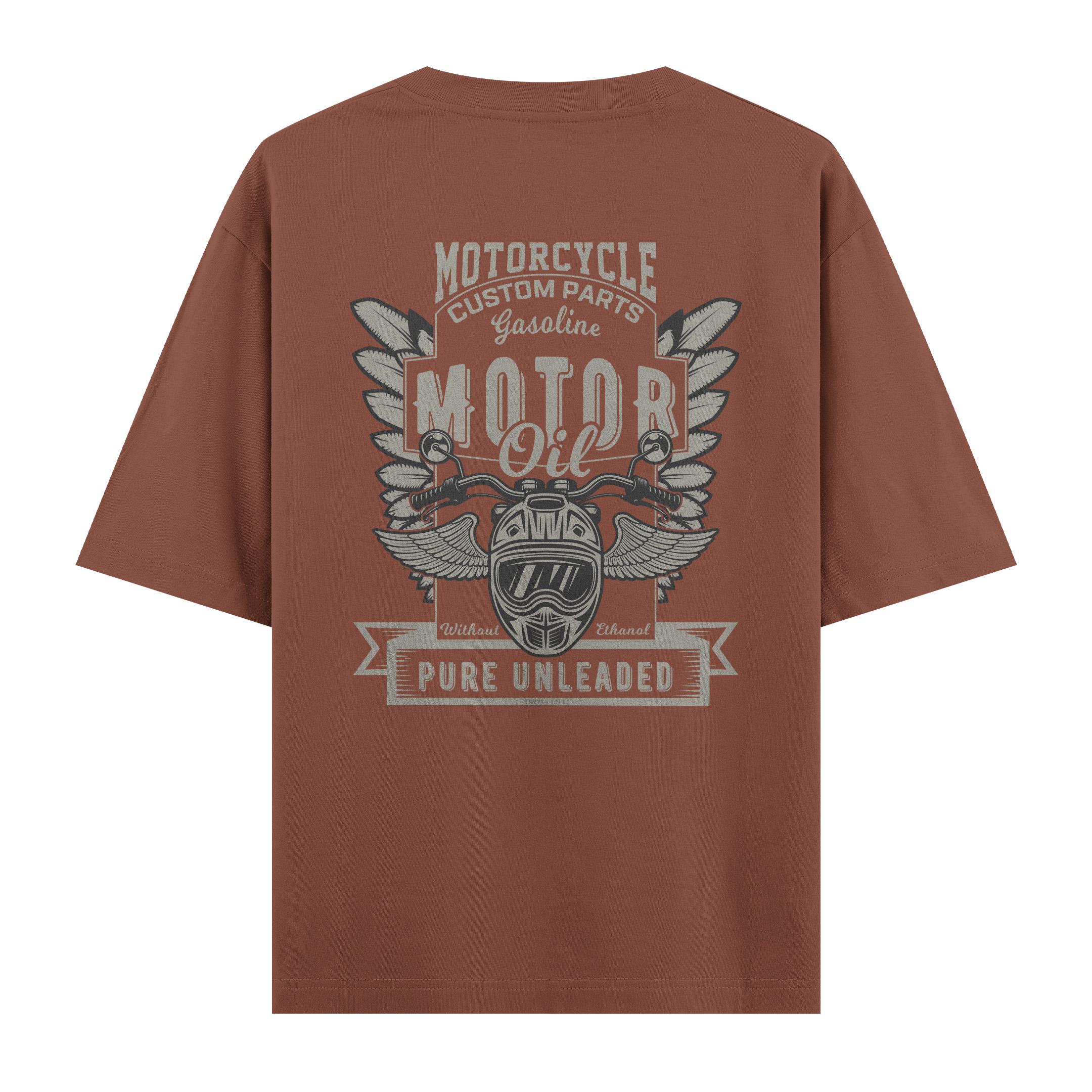 Motorcycle%20Custom%20Parts%20-%20Oversize%20T-shirt%20Kahverengi