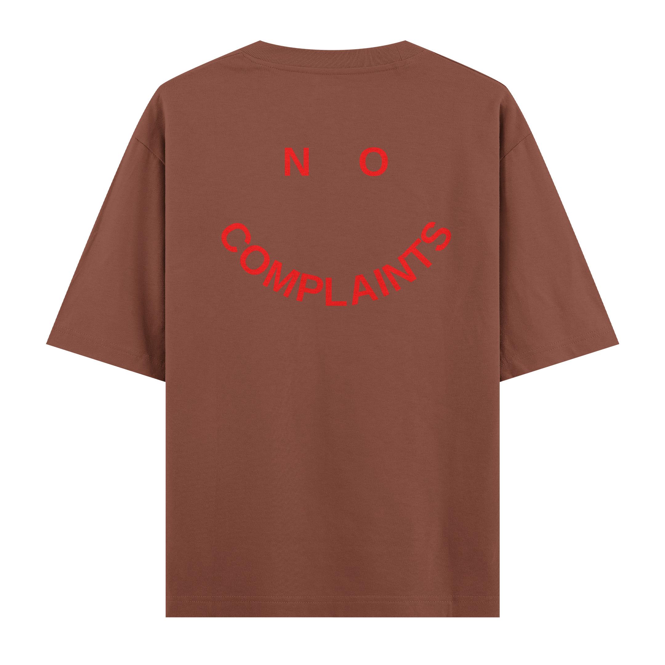 No%20Complaints%20-%20Oversize%20T-shirt%20Kahverengi