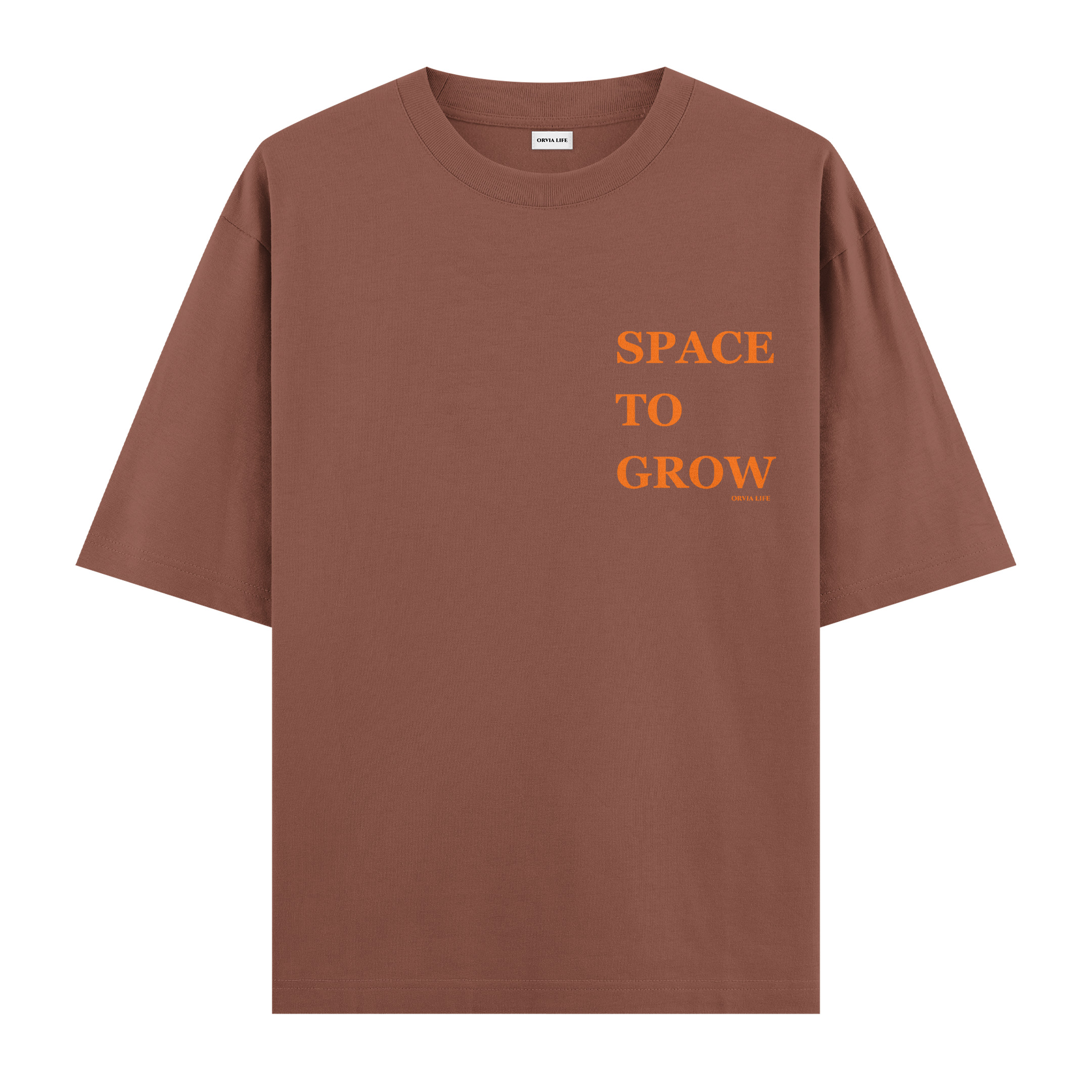 Space%20To%20Grow%20-%20Oversize%20T-shirt%20Kahverengi