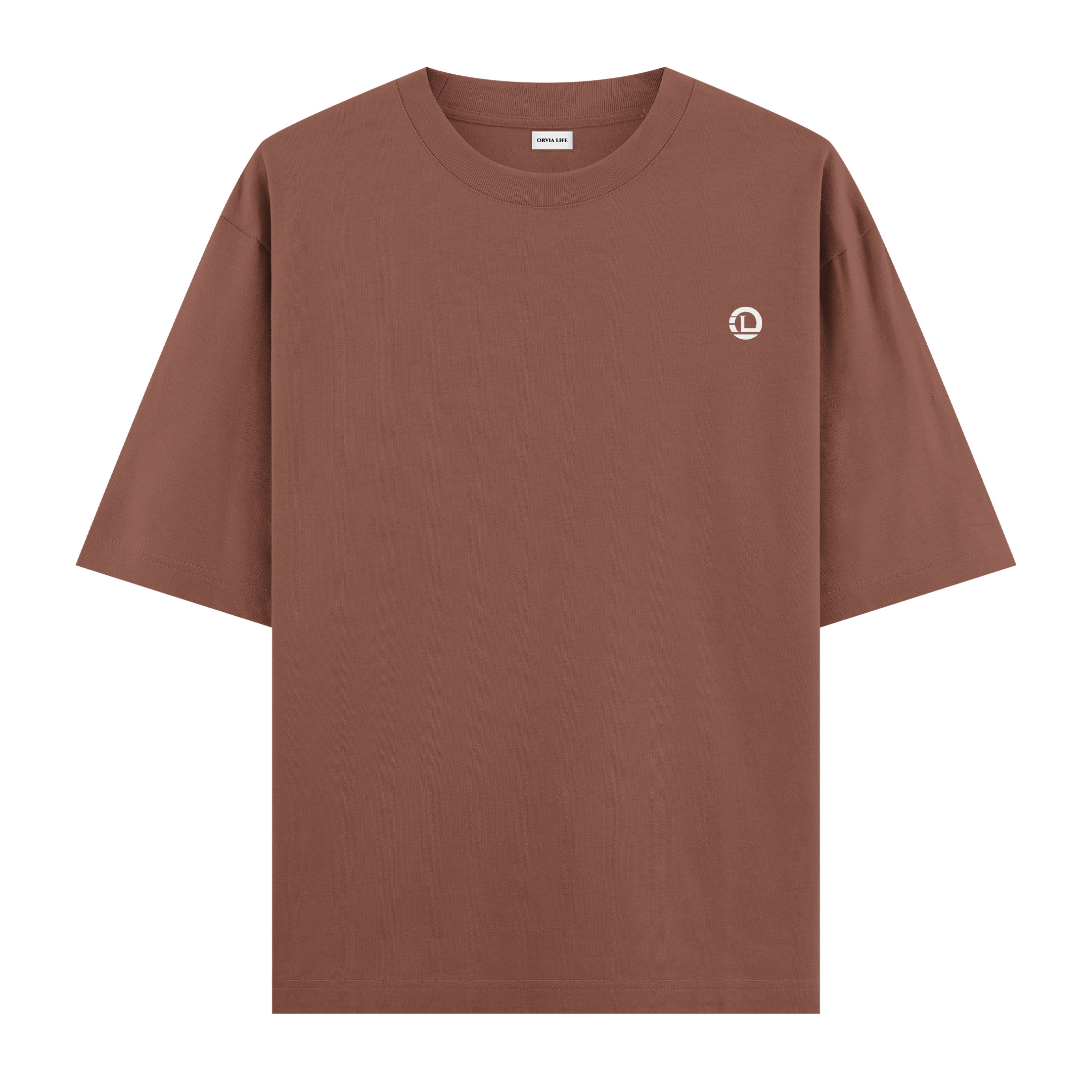 Yin%20Yang%20-%20Oversize%20T-shirt%20Kahverengi