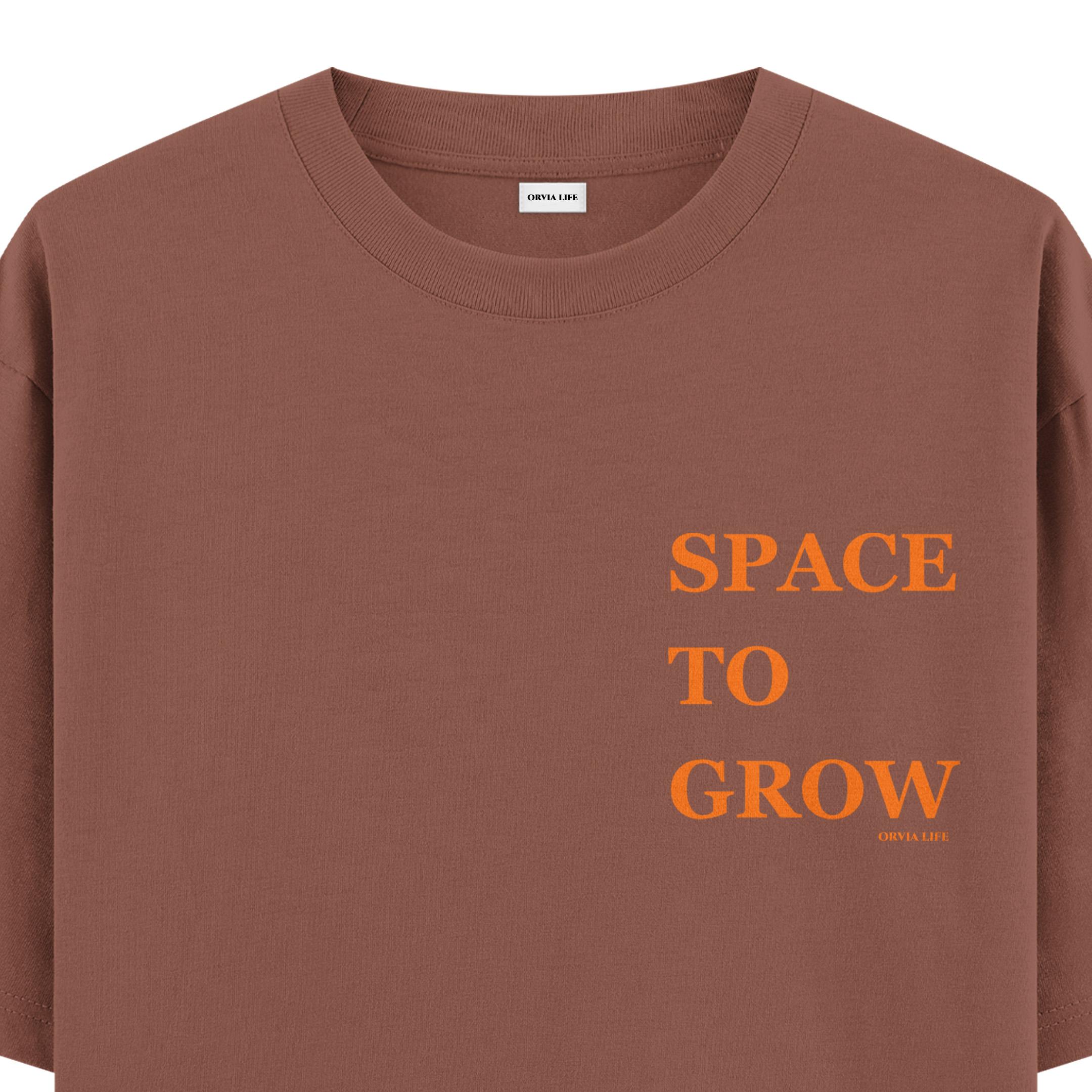 Space%20To%20Grow%20-%20Oversize%20T-shirt%20Kahverengi