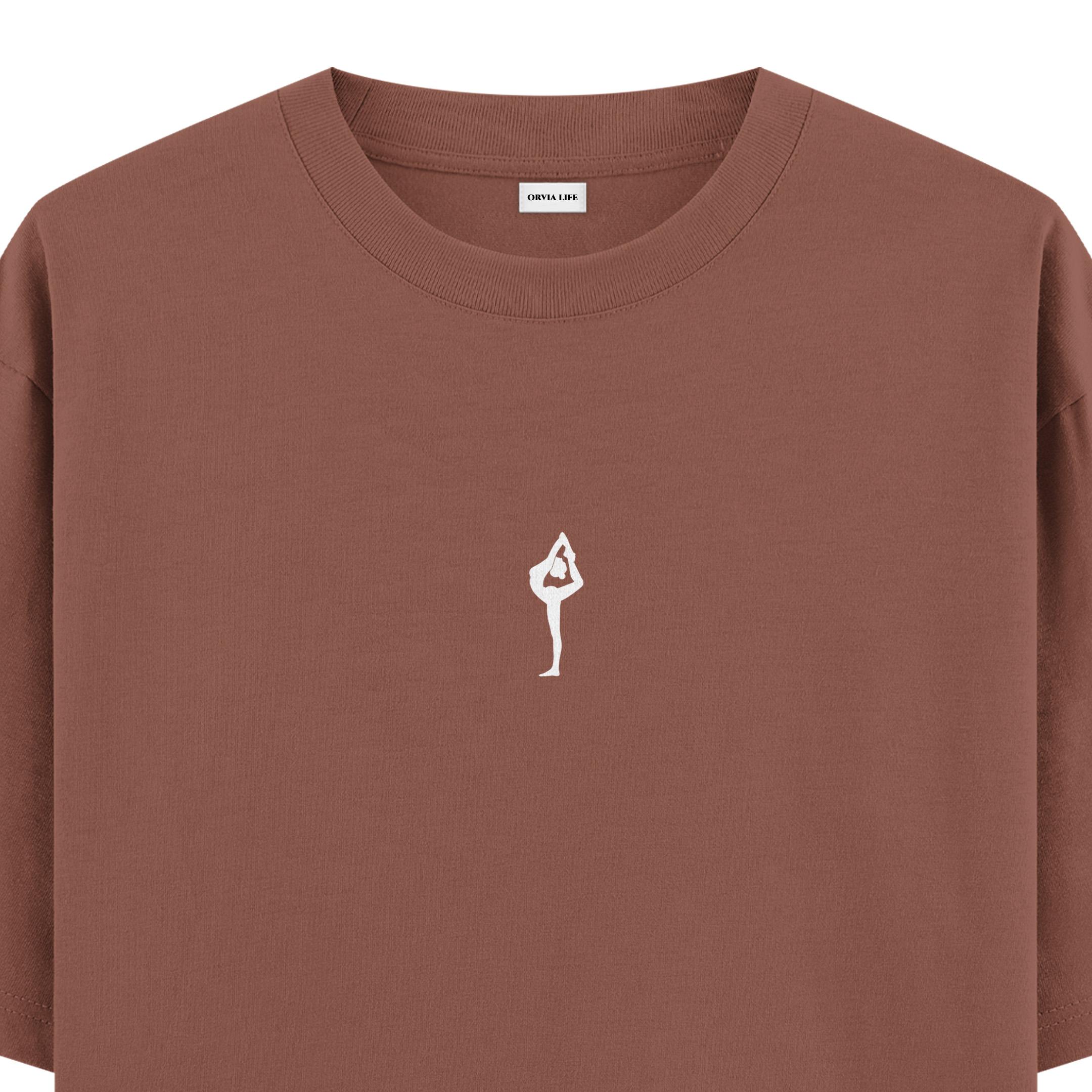 Natarajasana%20-%20Oversize%20T-shirt%20Kahverengi