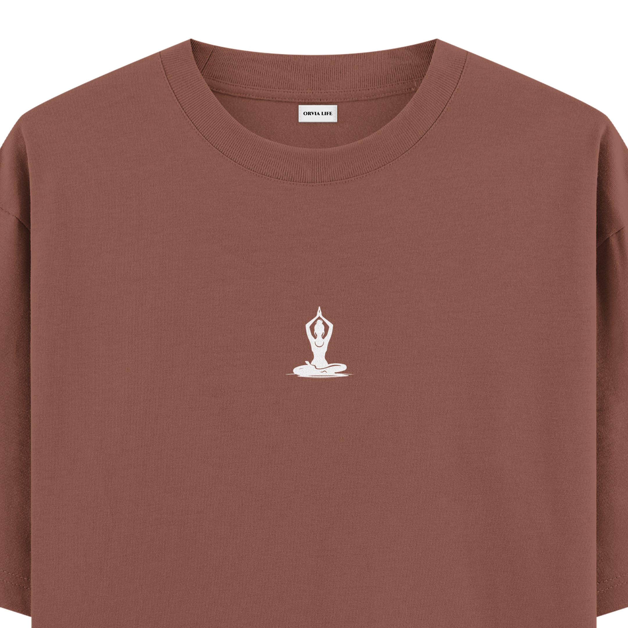 Sukhasana%20-%20Oversize%20T-shirt%20Kahverengi