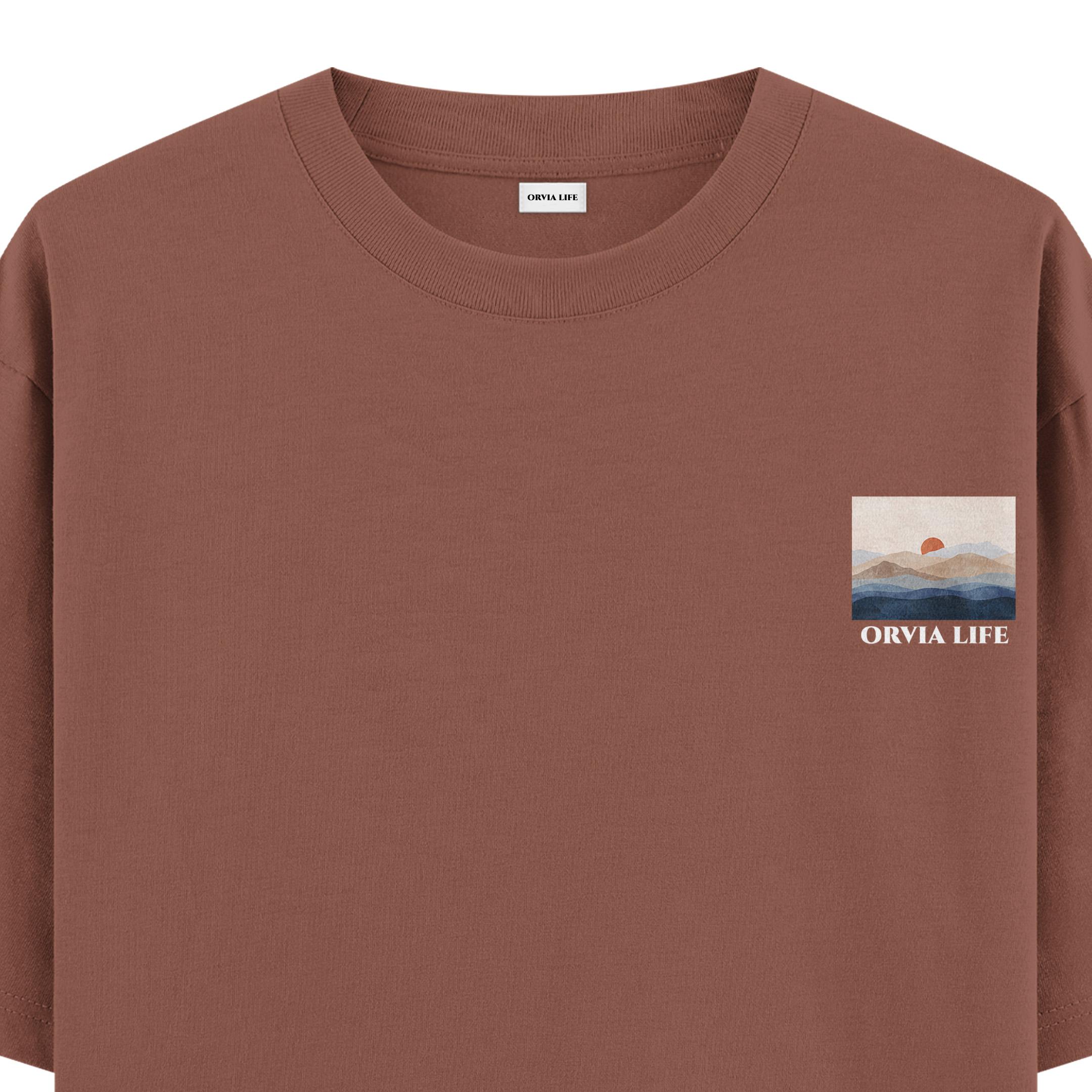 Sunset%20-%20Oversize%20T-shirt%20Kahverengi