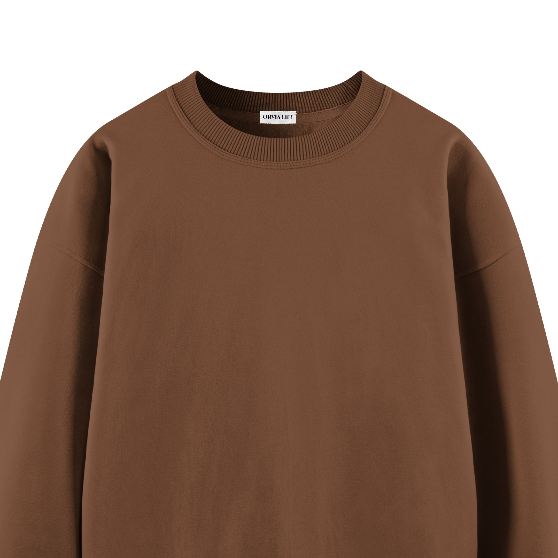 Basic%20Kahverengi%20-%20Premium%20Oversize%20Sweatshirt