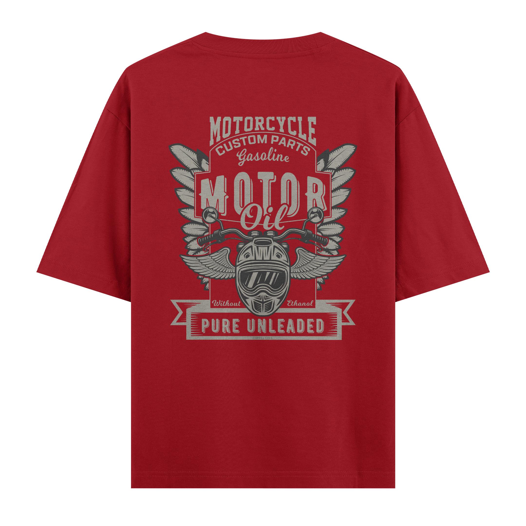 Motorcycle%20Custom%20Parts%20-%20Oversize%20T-shirt%20Kırmızı