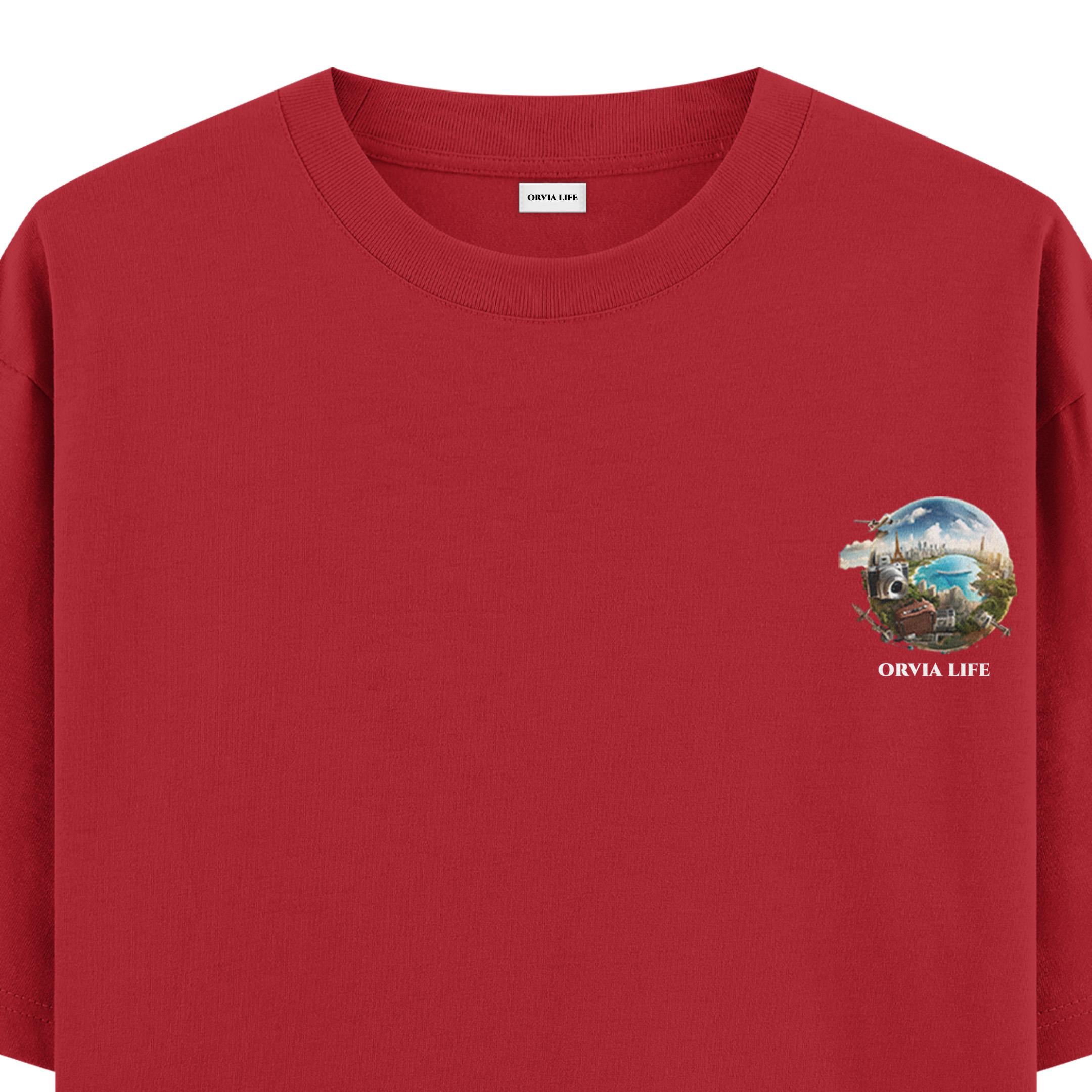 Travel%20-%20Oversize%20T-shirt%20Kırmızı