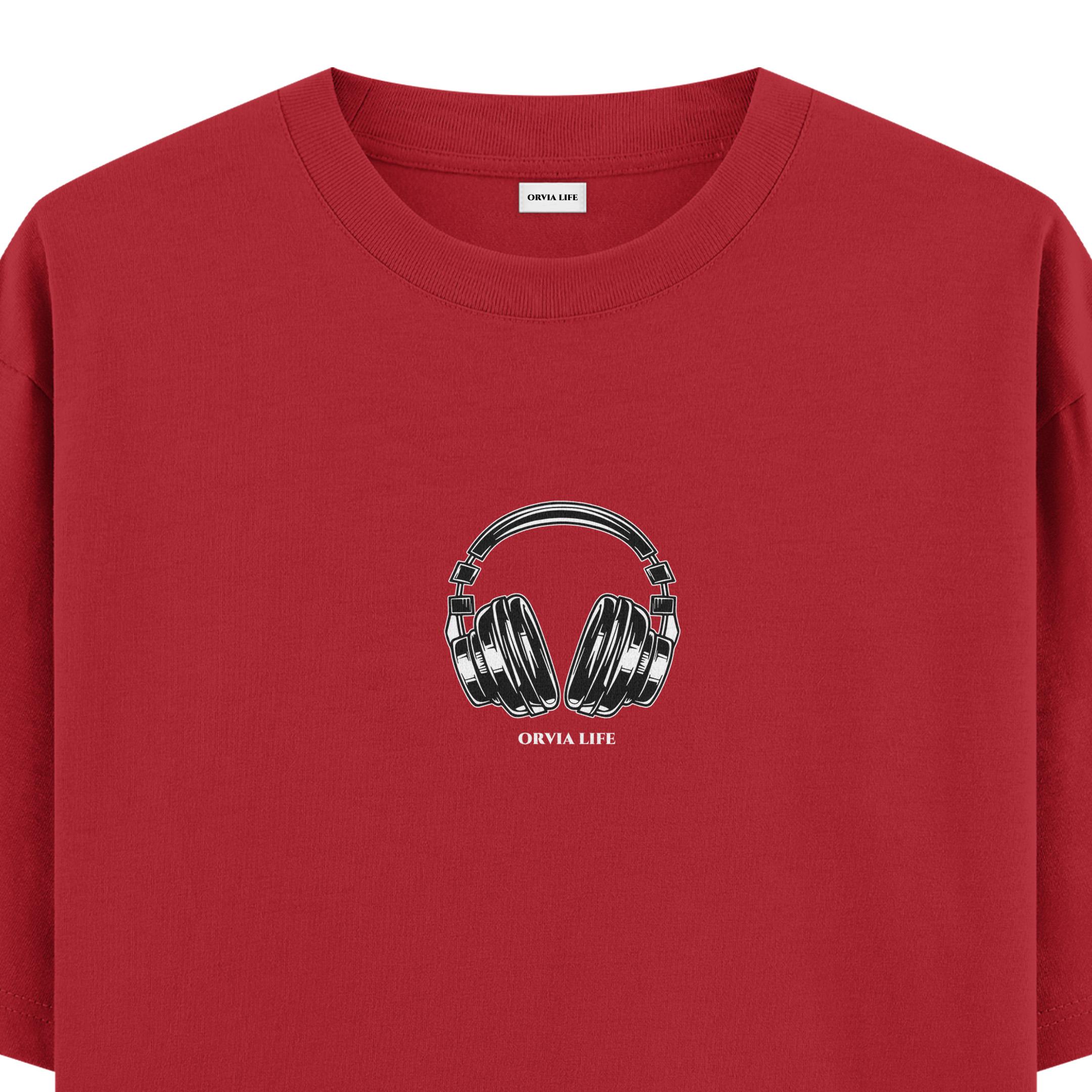 Headset%20-%20Oversize%20T-shirt%20Kırmızı