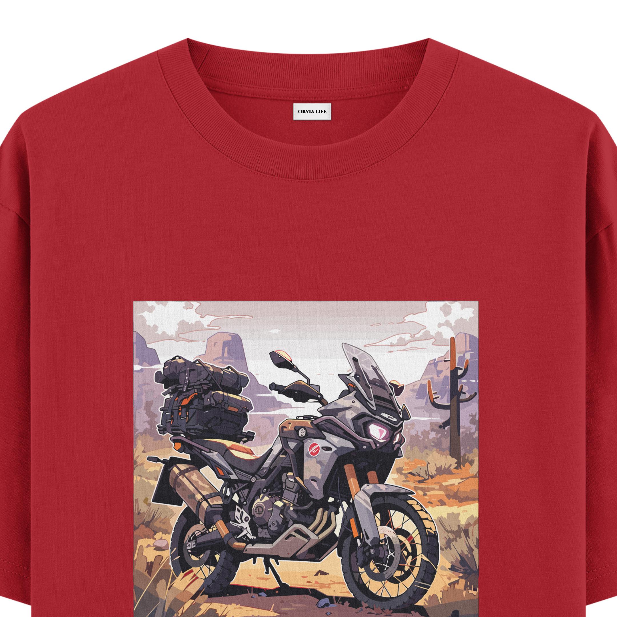 Adventure%20Sport%20-%20Oversize%20T-shirt%20Kırmızı