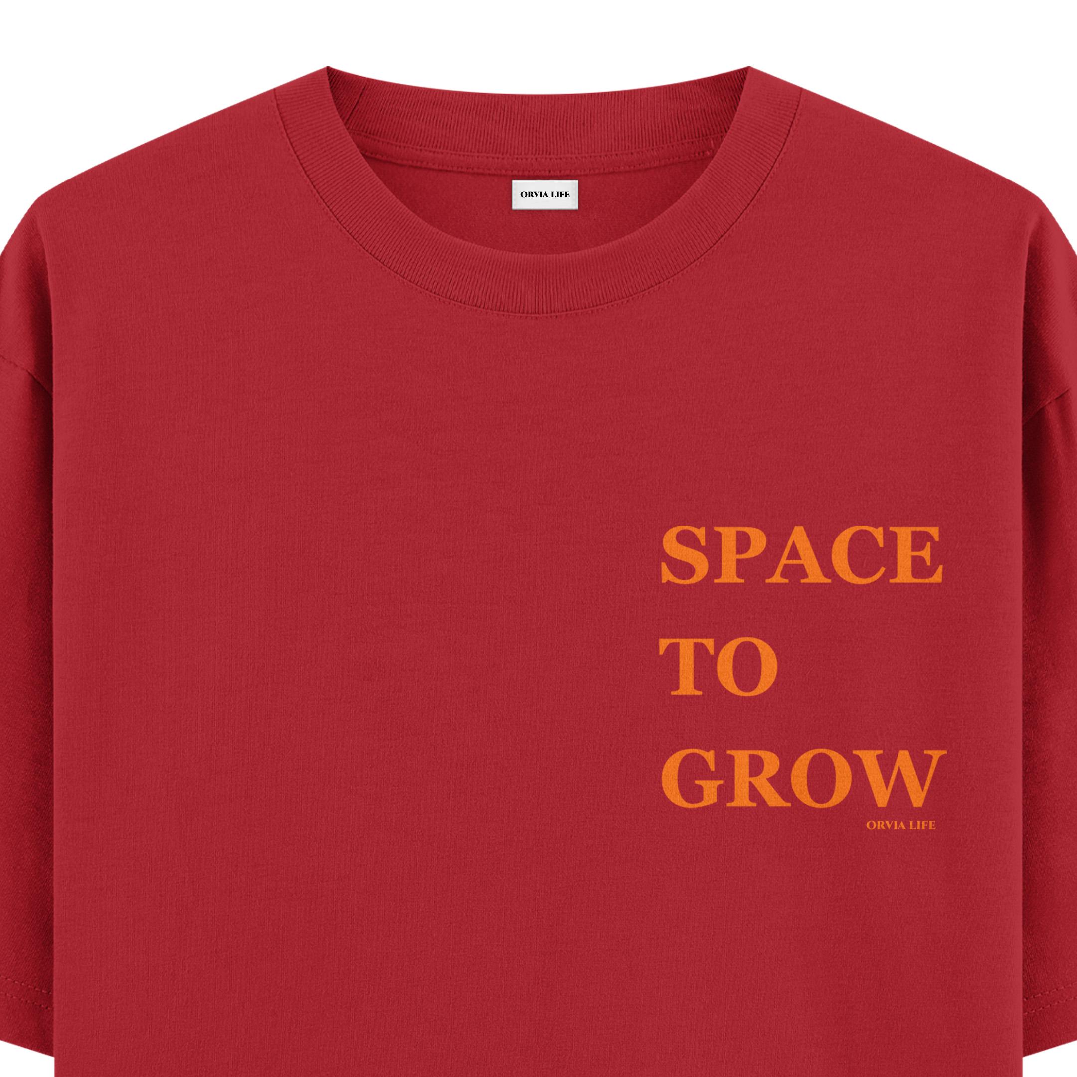 Space%20To%20Grow%20-%20Oversize%20T-shirt%20Kırmızı