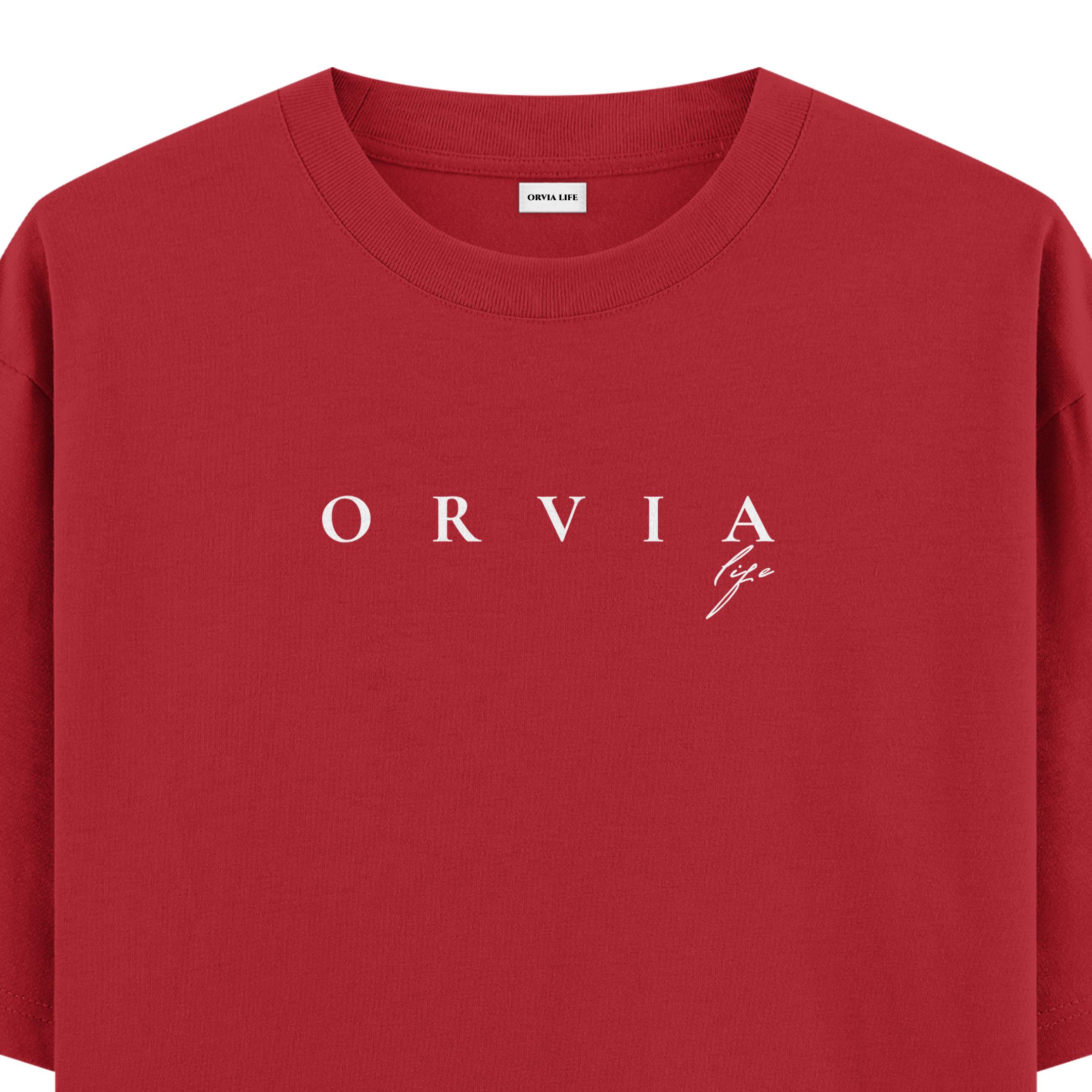 Orvialife%20-%20Oversize%20T-shirt%20Kırmızı