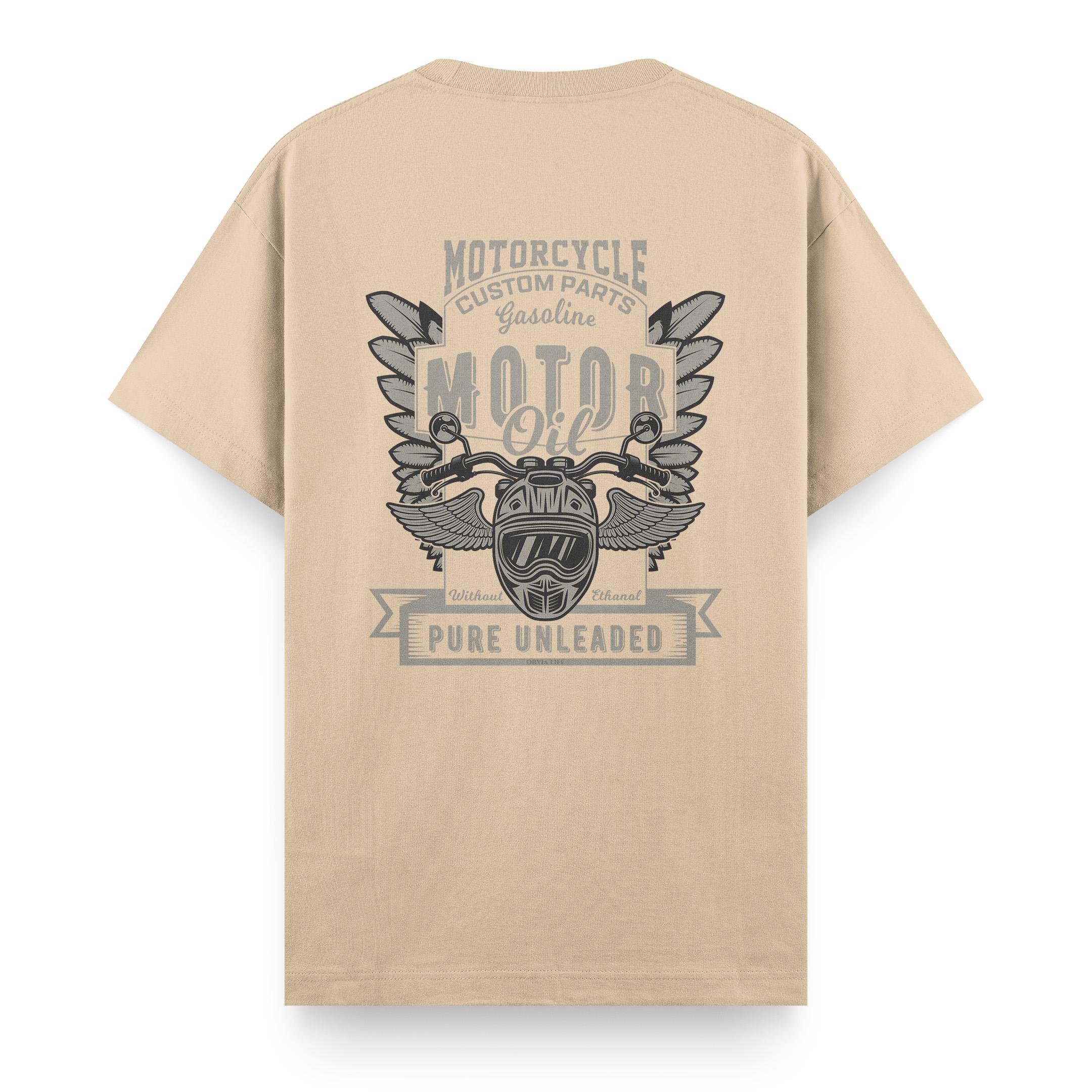 Motorcycle%20Custom%20Parts%20-%20Regular%20T-shirt%20Krem