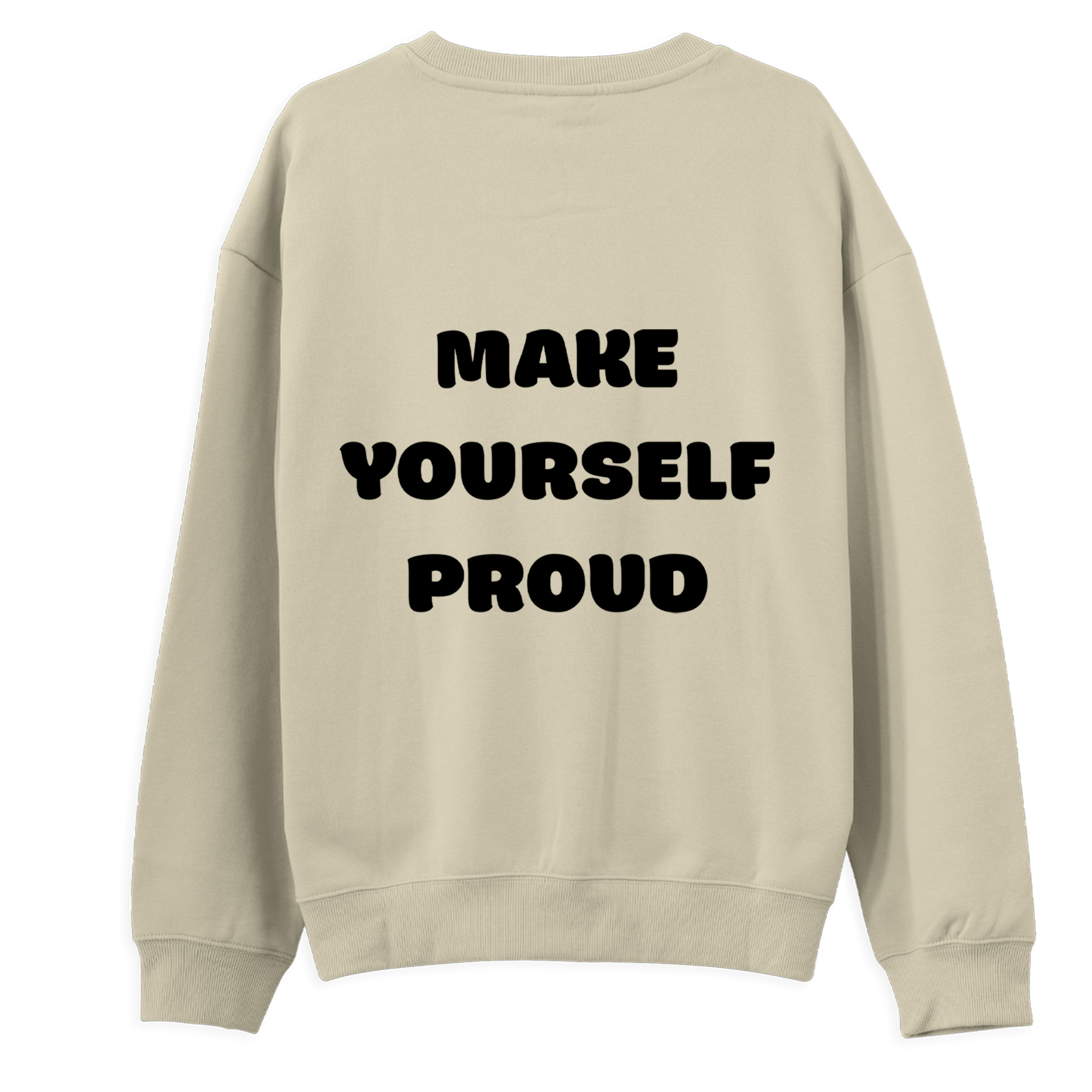 Make%20Yourself%20Proud%20%20-%20Regular%20Sweatshirt%20Krem