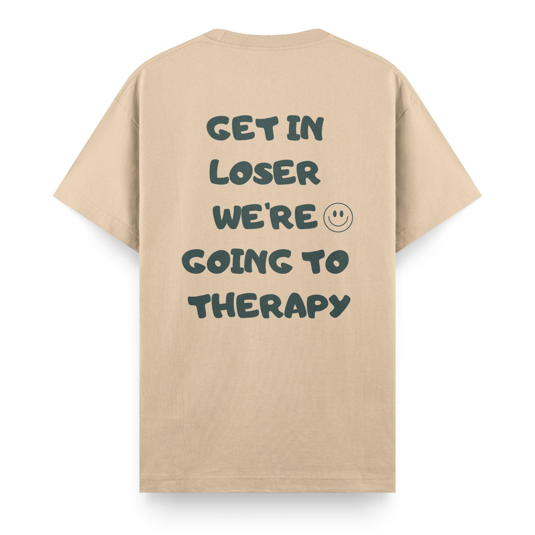 Therapy%20-%20Regular%20T-shirt%20Krem