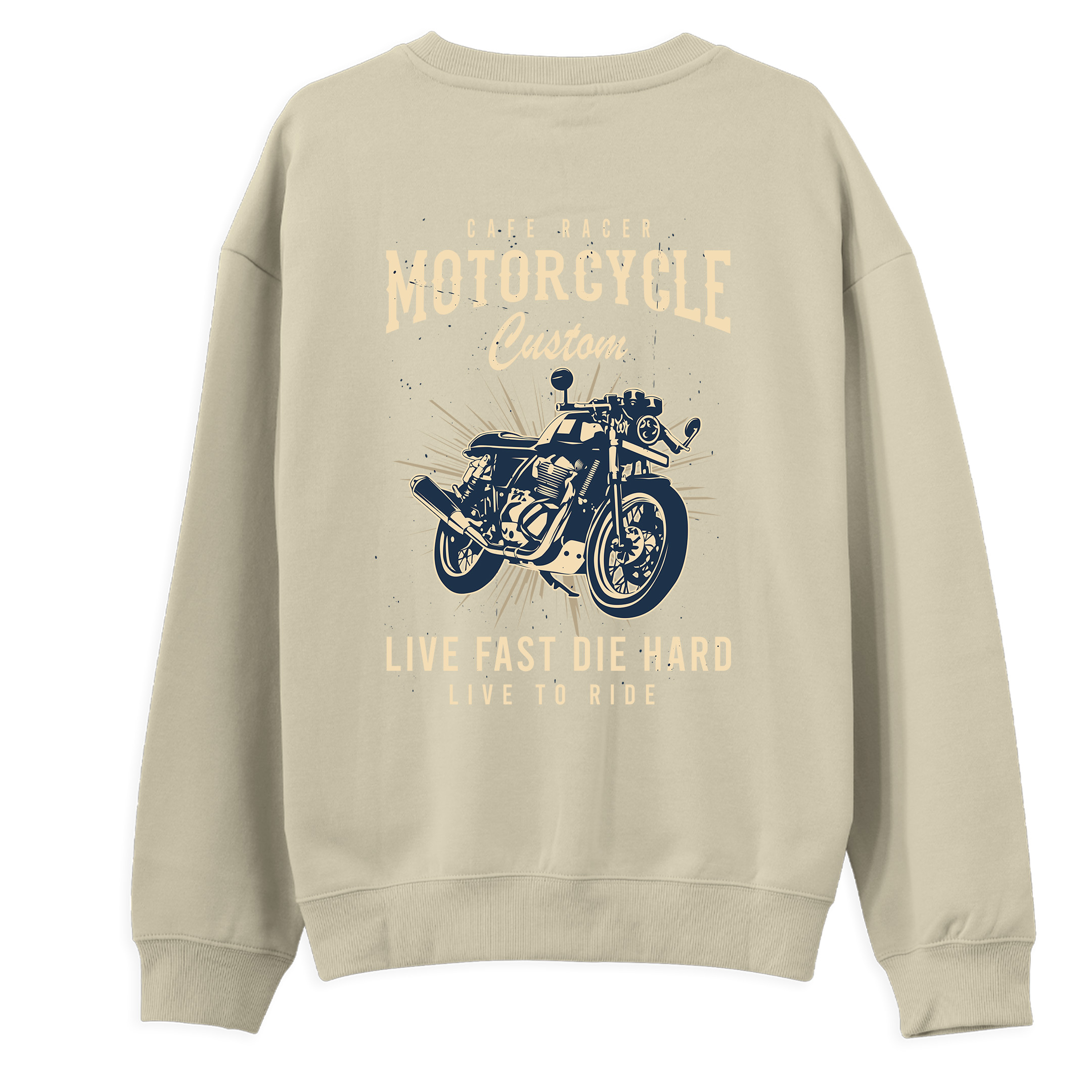 Motorcycle%20Custom%20-%20Regular%20Sweatshirt%20Krem