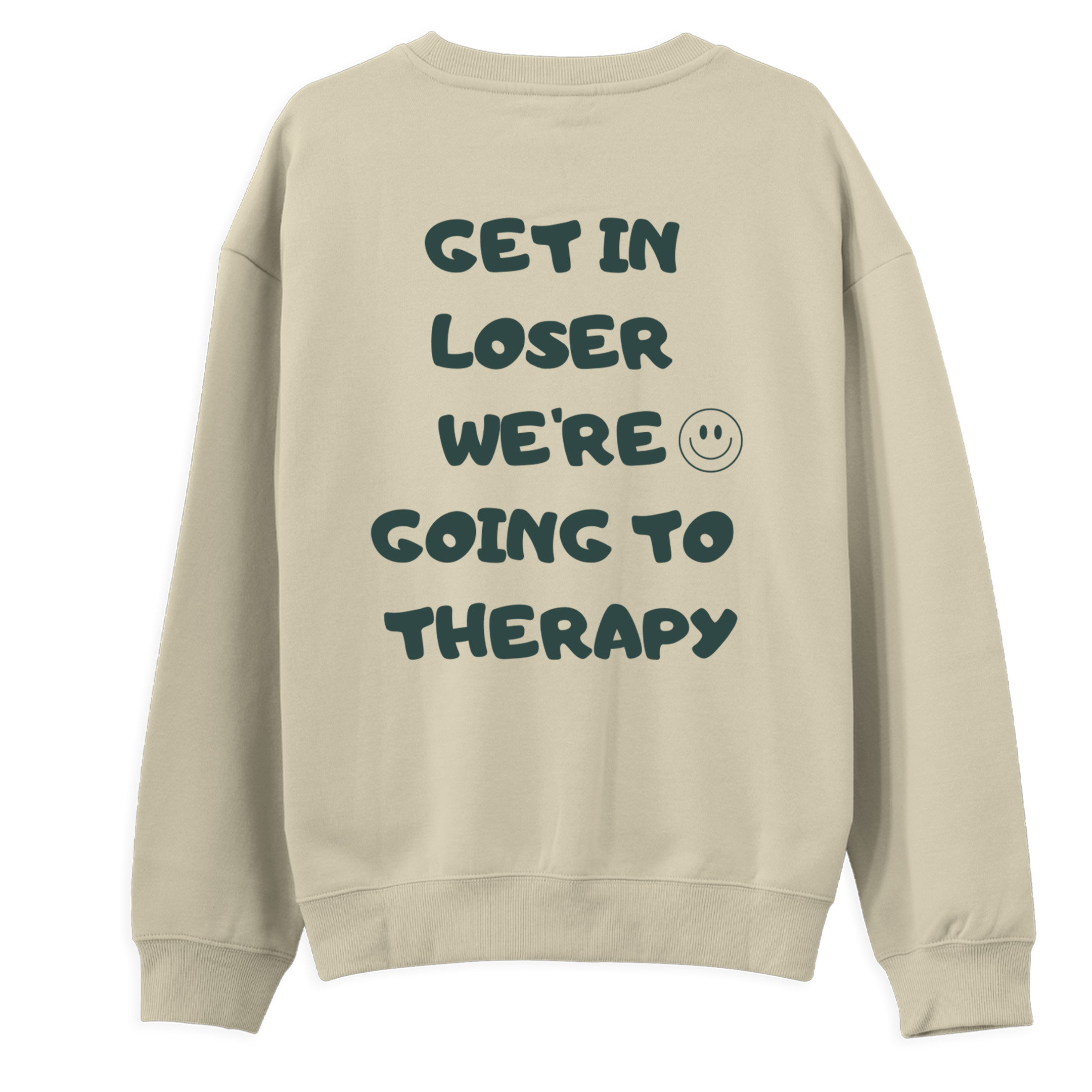 Therapy%20-%20Regular%20Sweatshirt%20Krem