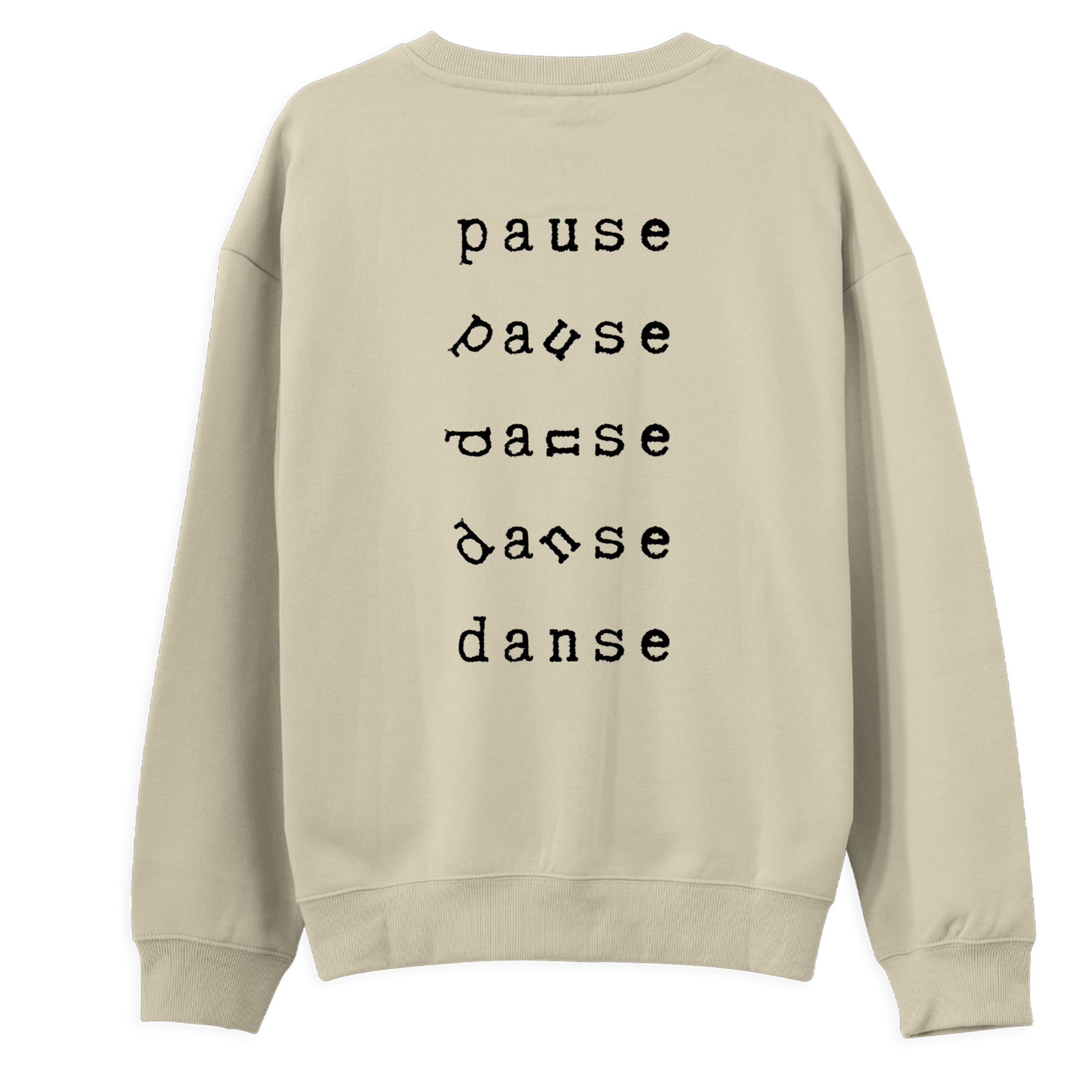 Danse%20-%20Regular%20Sweatshirt%20Krem