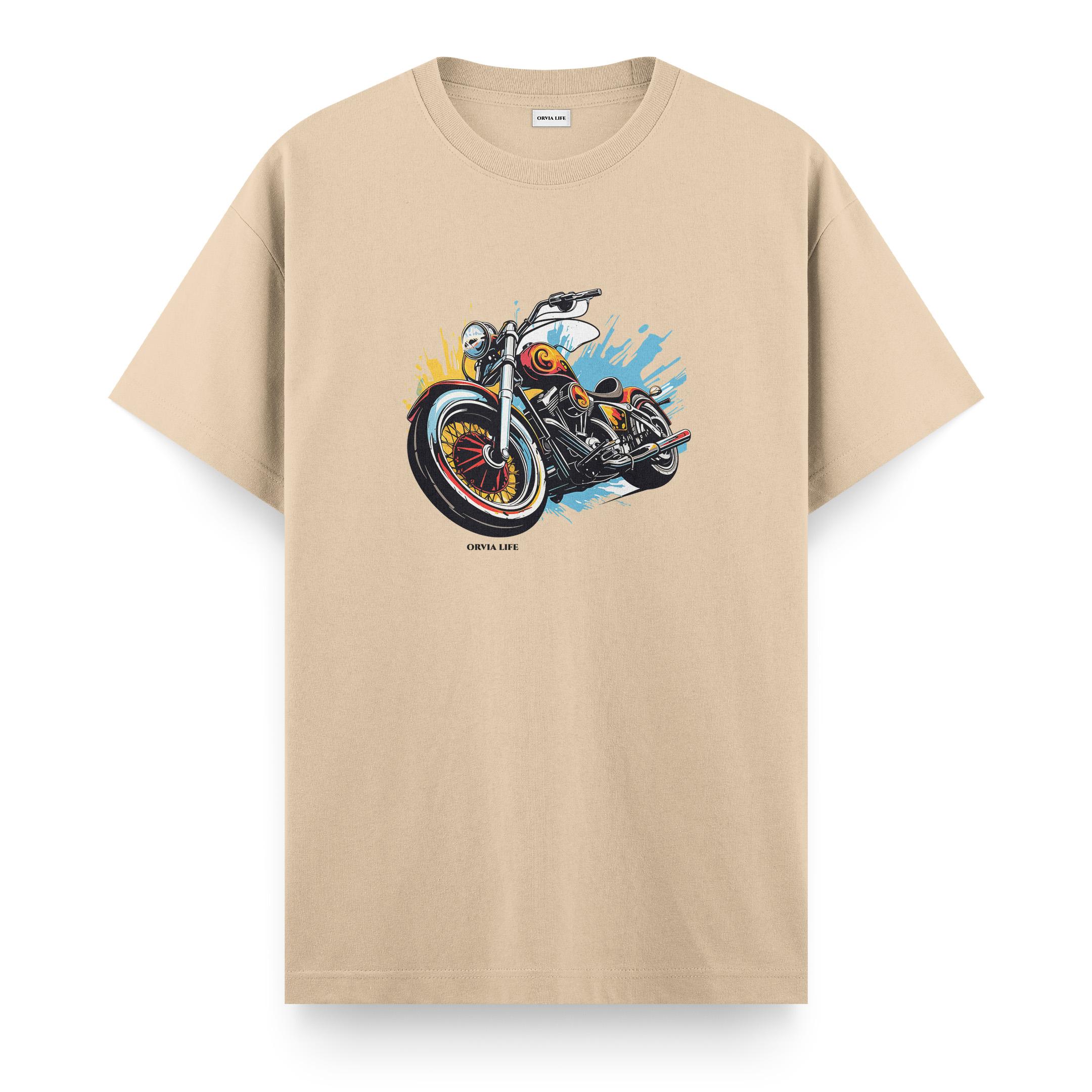 Bike%20-%20Regular%20T-shirt%20Krem