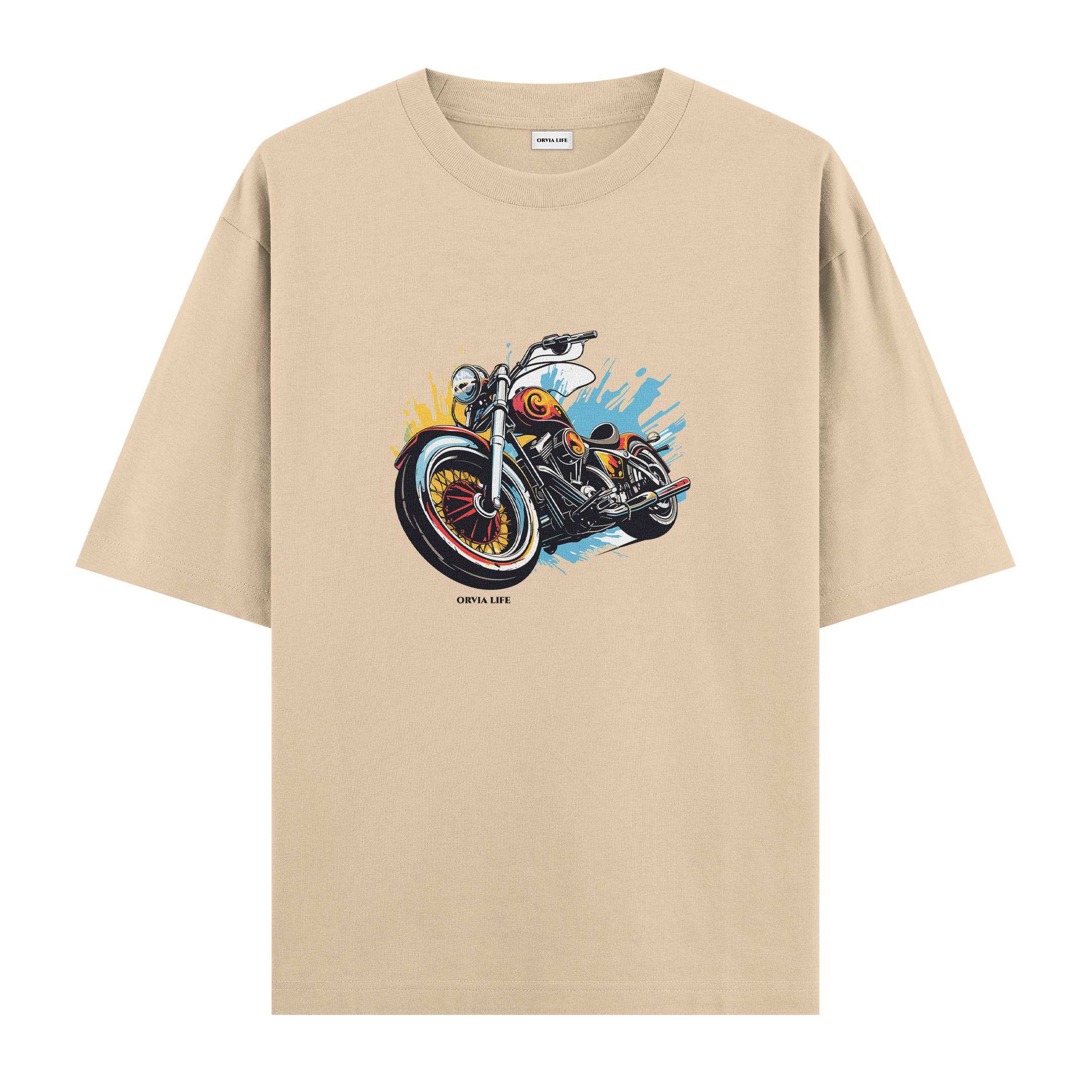 Bike%20-%20Oversize%20T-shirt%20Krem