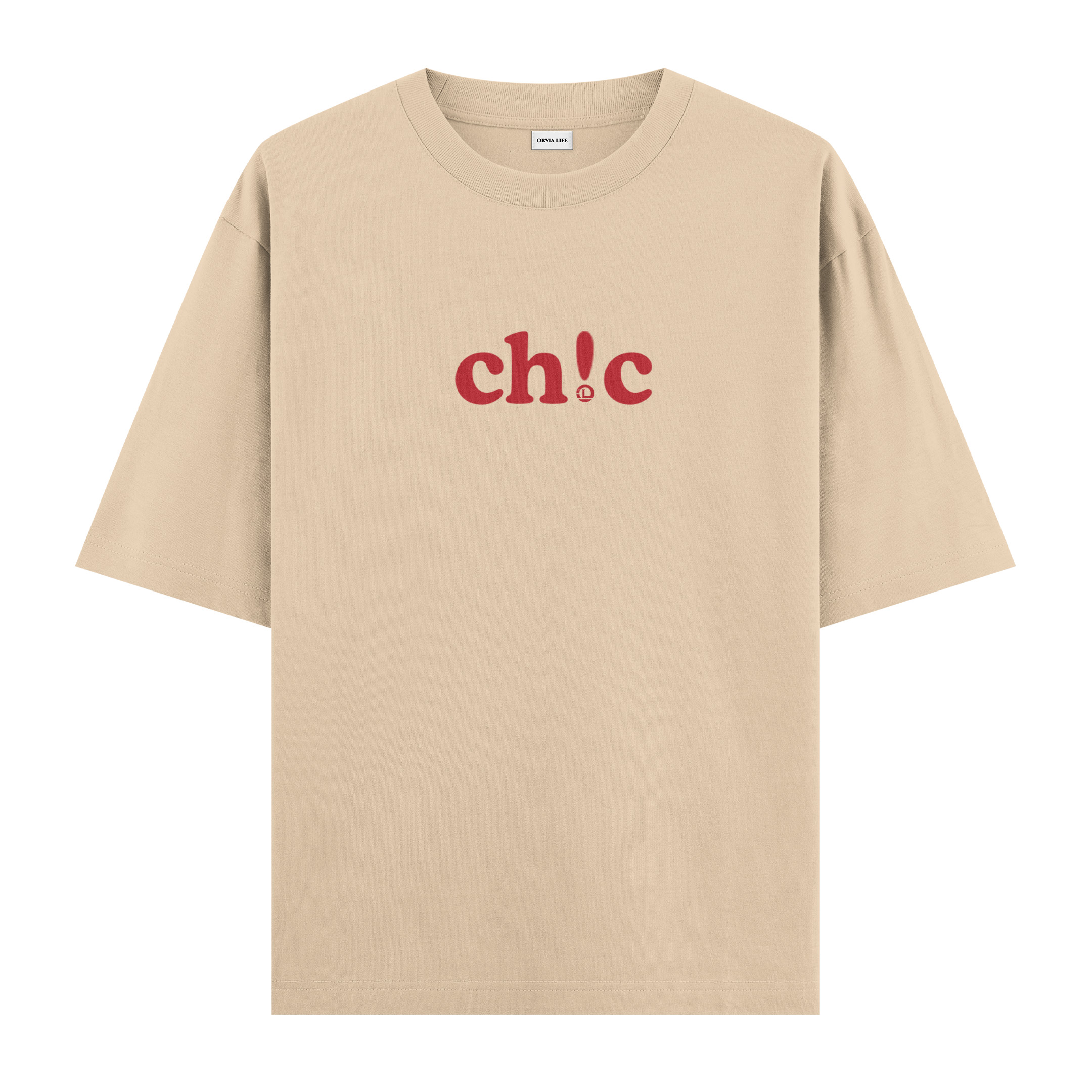 Ch!c%20-%20Oversize%20T-shirt%20Krem