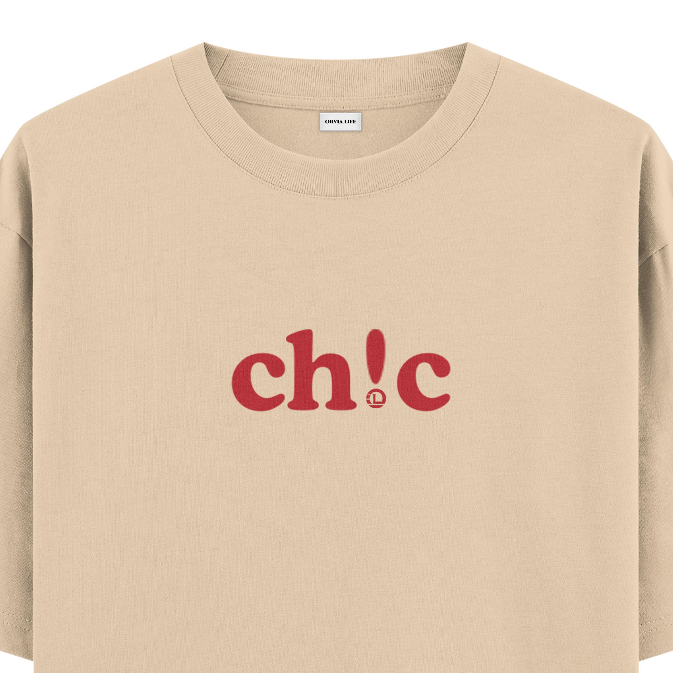 Ch!c%20-%20Oversize%20T-shirt%20Krem