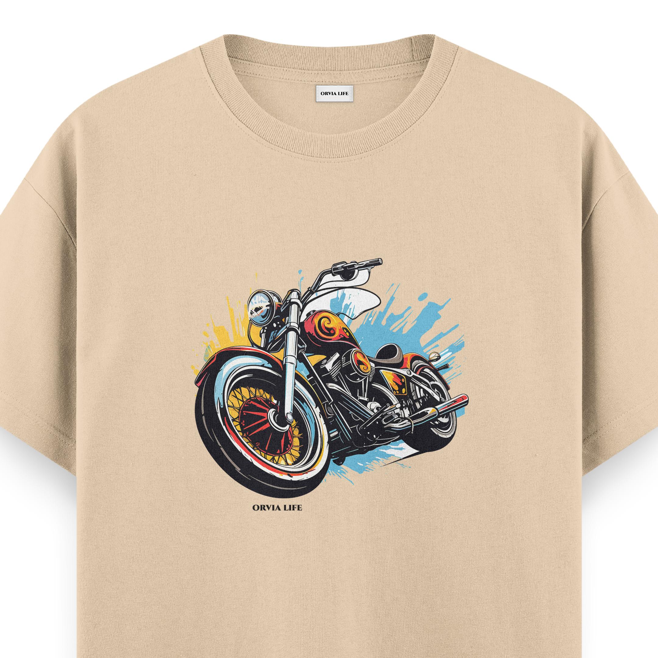 Bike%20-%20Regular%20T-shirt%20Krem