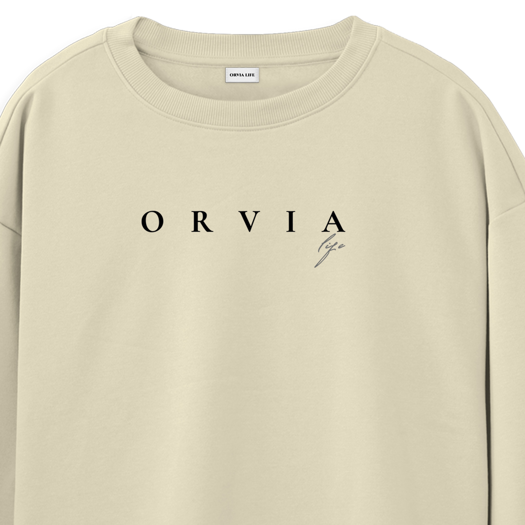 Orvialife%20-%20Regular%20Sweatshirt%20Krem