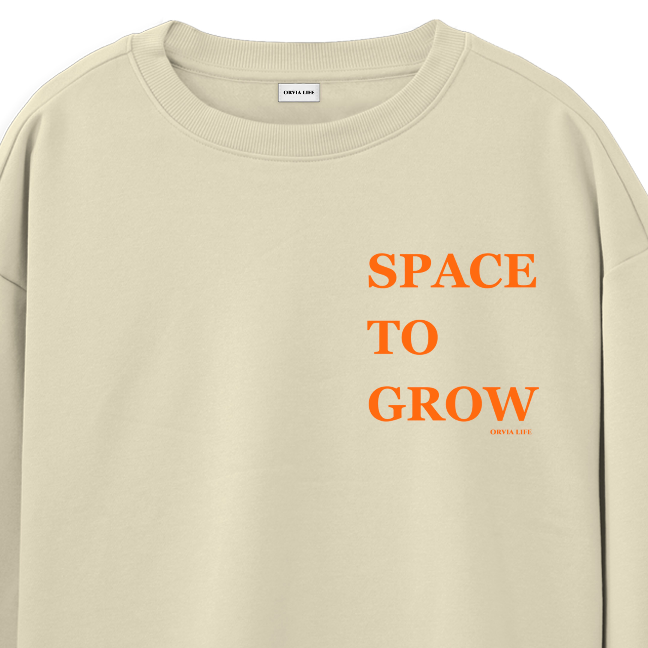 Space%20To%20Grow%20-%20Regular%20Sweatshirt%20Krem