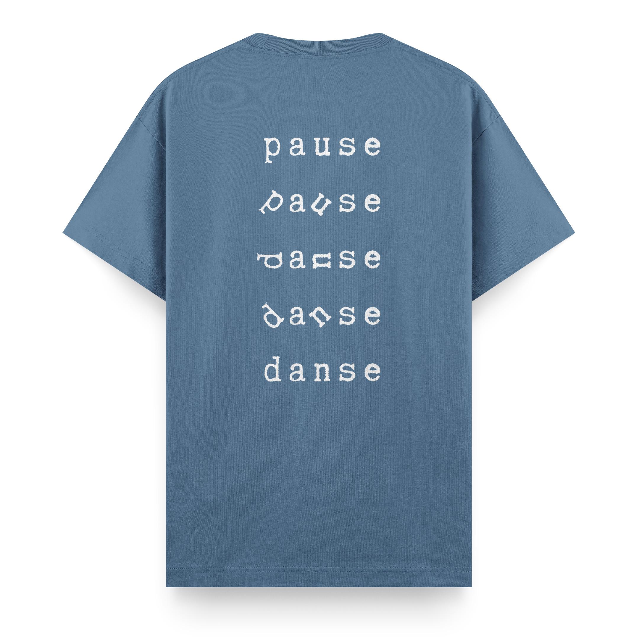 Danse%20-%20Regular%20T-shirt%20Antrasit%20Mavi