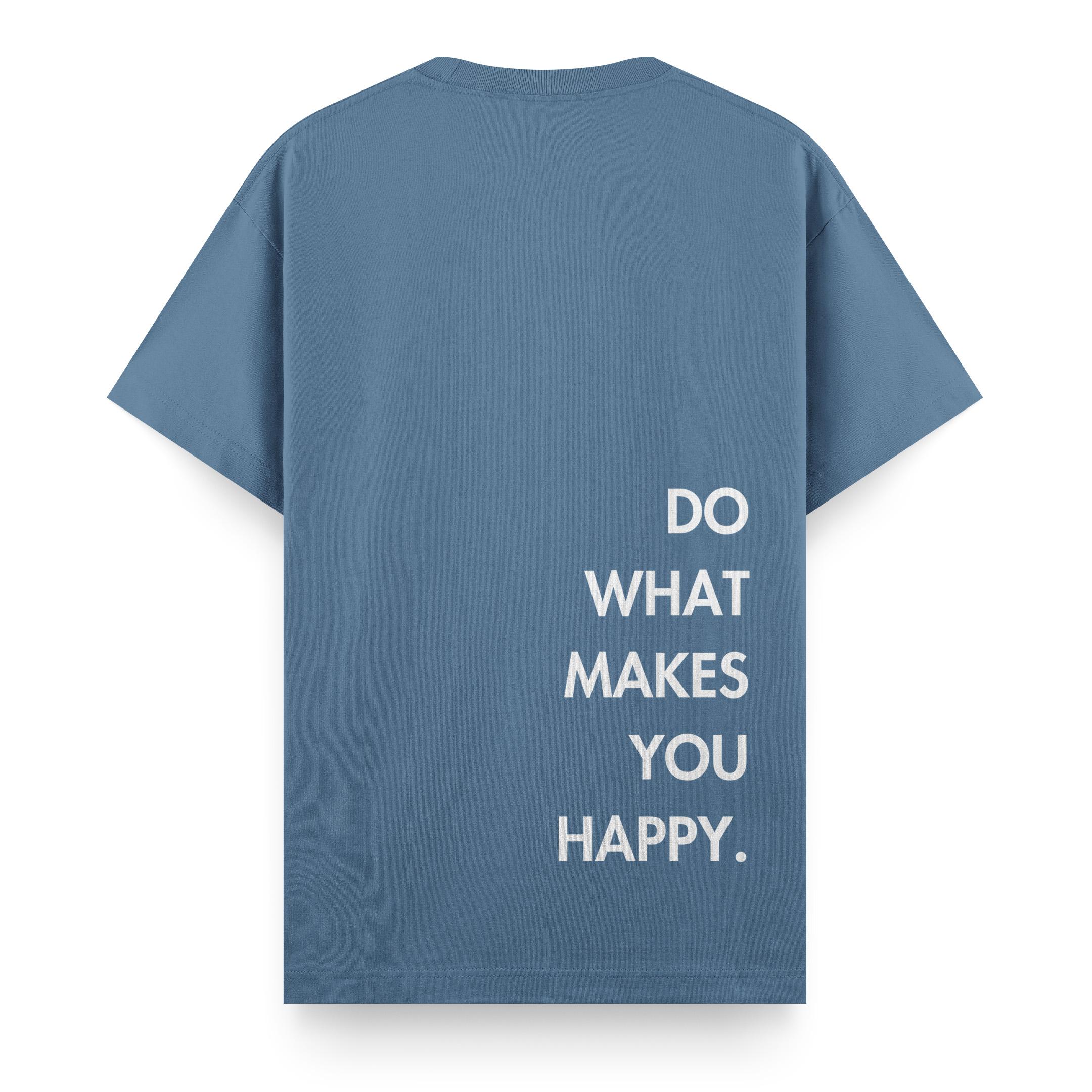 Do%20What%20Makes%20You%20Happy%20-%20Regular%20T-shirt%20Antrasit%20Mavi