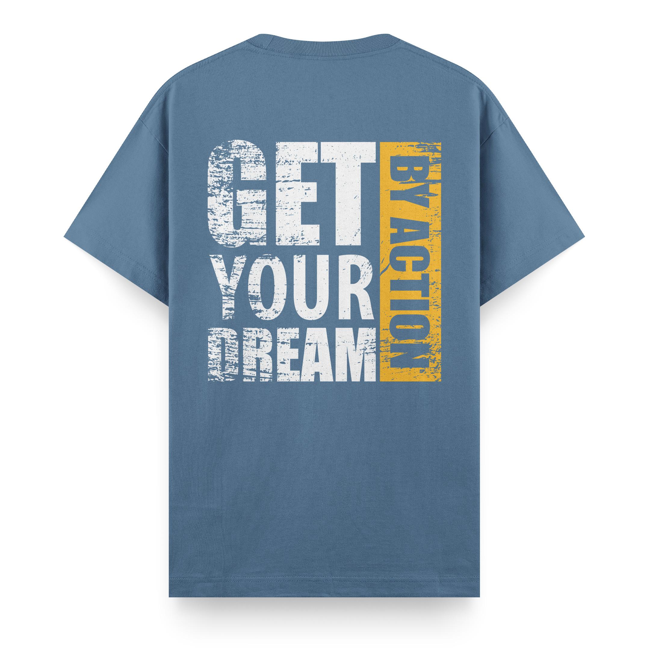 Get%20Your%20Dream%20By%20Action%20-%20Regular%20T-shirt%20Antrasit%20Mavi