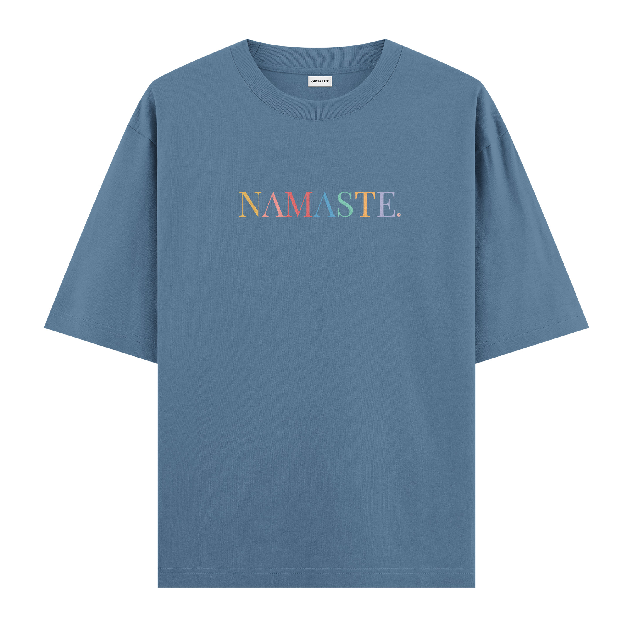 Namaste%20-%20Oversize%20T-shirt%20Antrasit%20Mavi