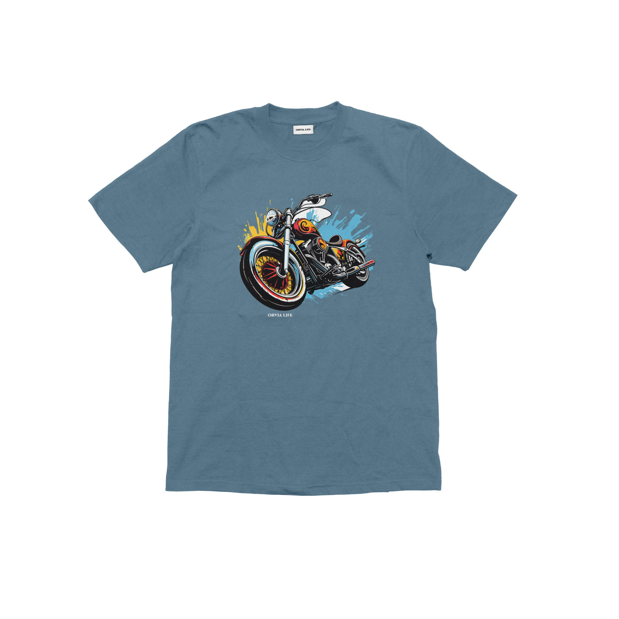 Bike%20-%20Çocuk%20T-shirt%20Antrasit%20Mavi