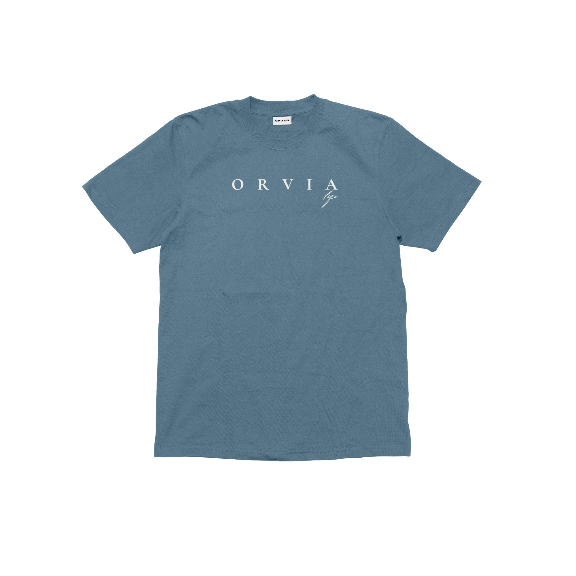 Orvialife%20-%20Çocuk%20T-shirt%20Antrasit%20Mavi