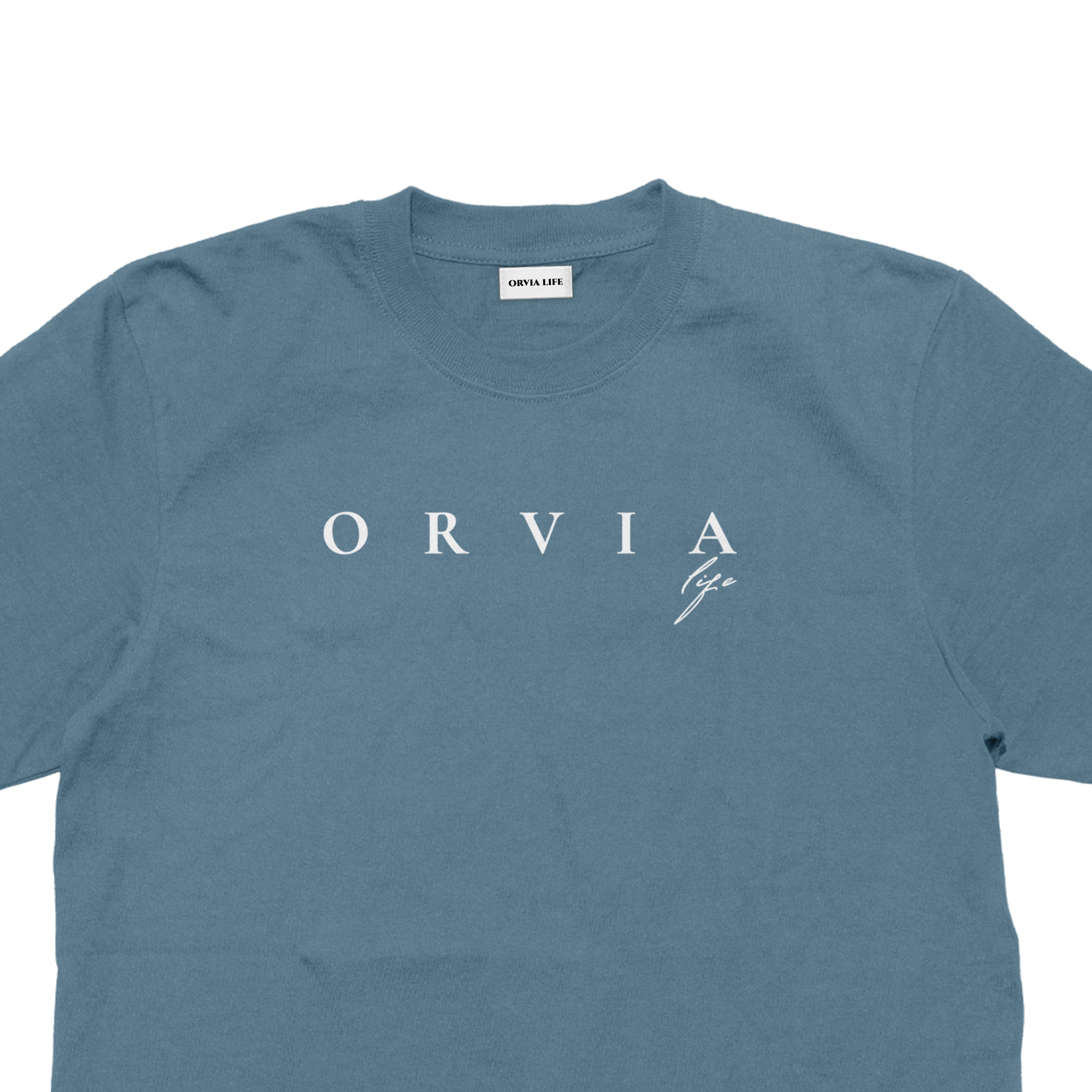 Orvialife%20-%20Çocuk%20T-shirt%20Antrasit%20Mavi