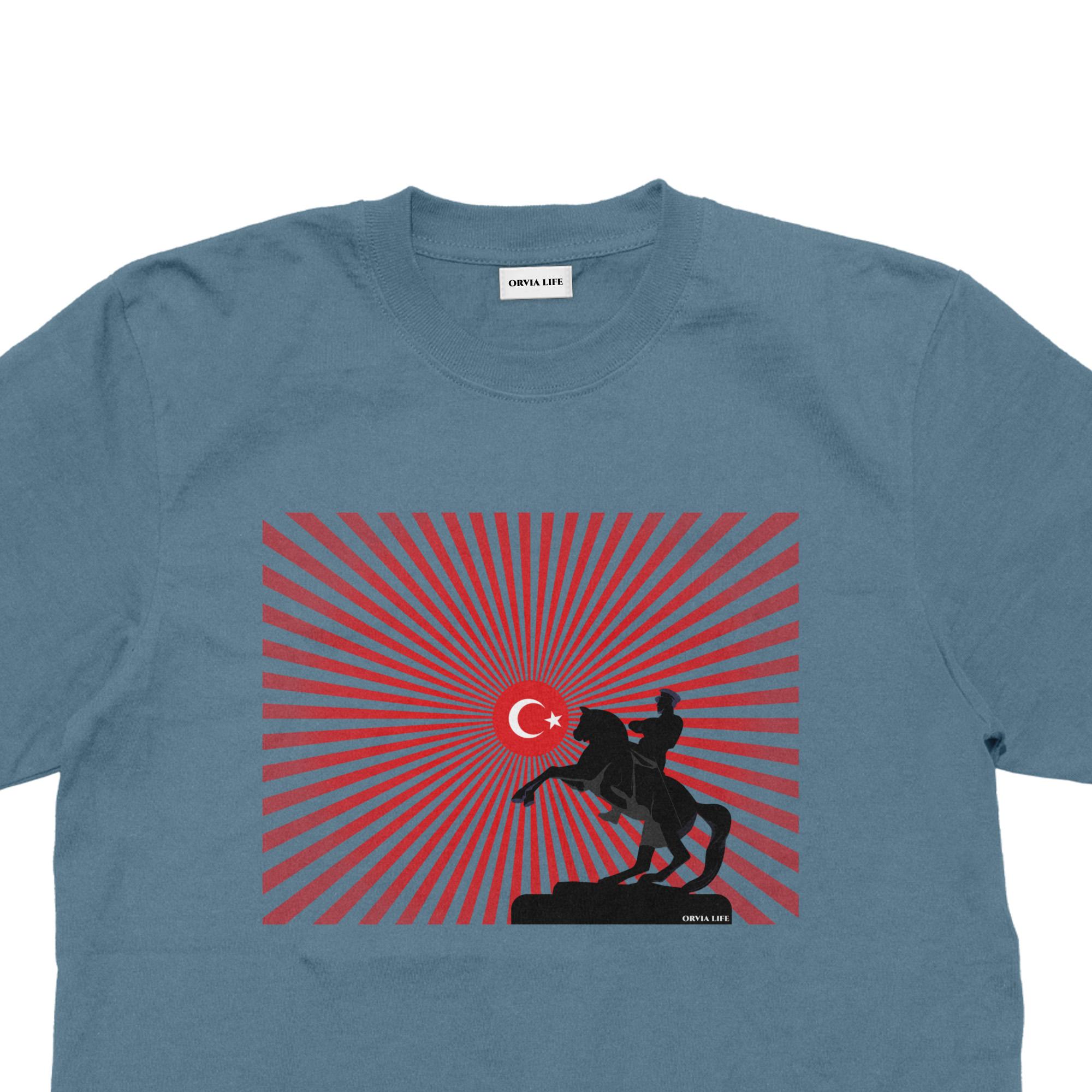 ULU%20ÖNDER%20%20-%20Çocuk%20T-shirt%20Antrasit%20Mavi