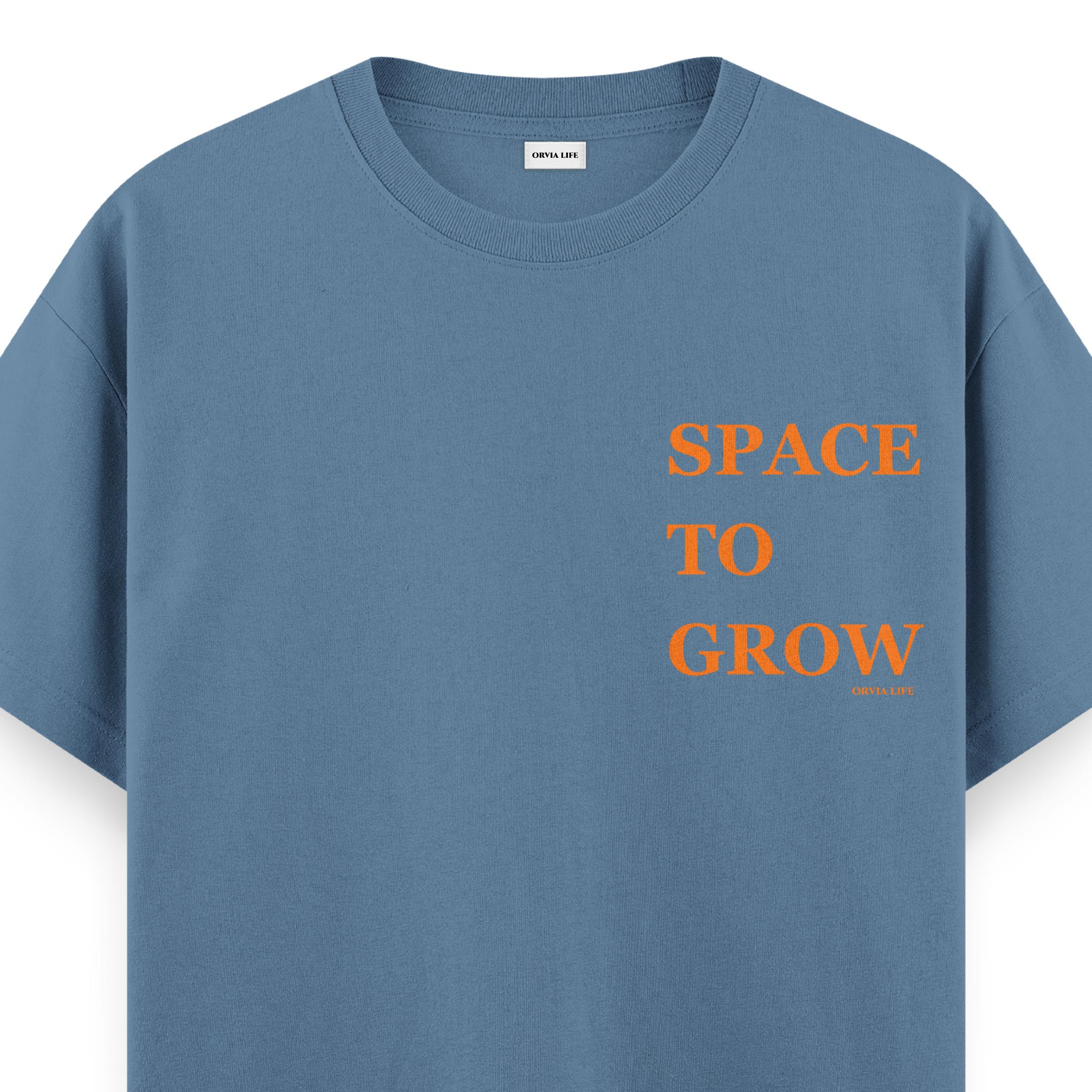 Space%20To%20Grow%20-%20Regular%20T-shirt%20Antrasit%20Mavi