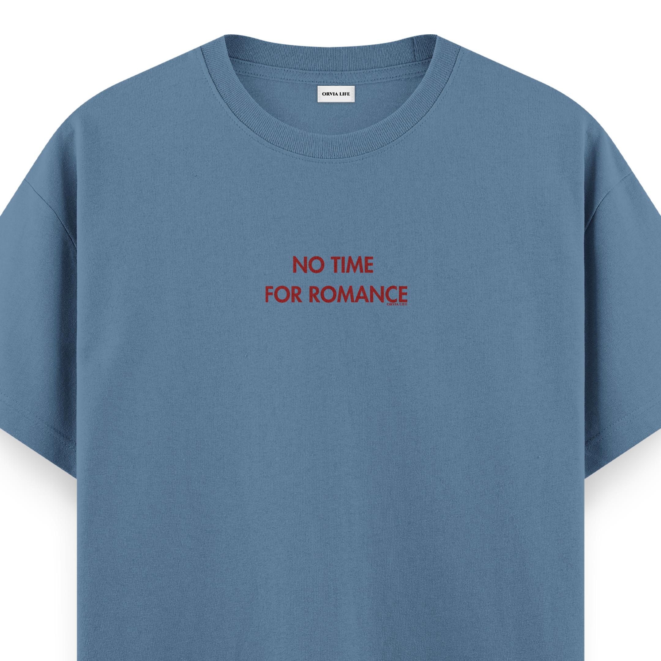 No%20Time%20For%20Romance%20-%20Regular%20T-shirt%20Antrasit%20Mavi