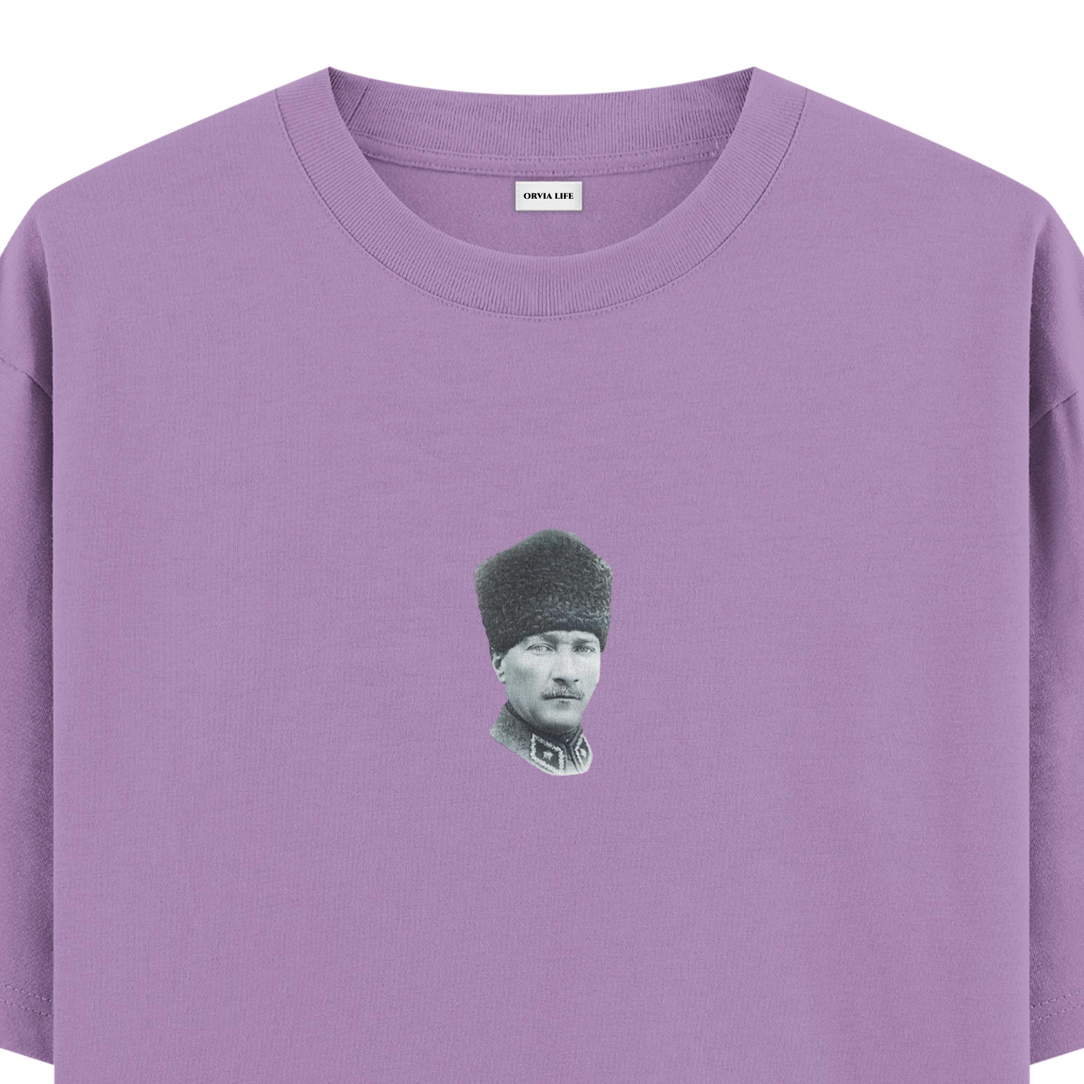 ATATÜRK%20%20-%20Oversize%20T-shirt%20Mor