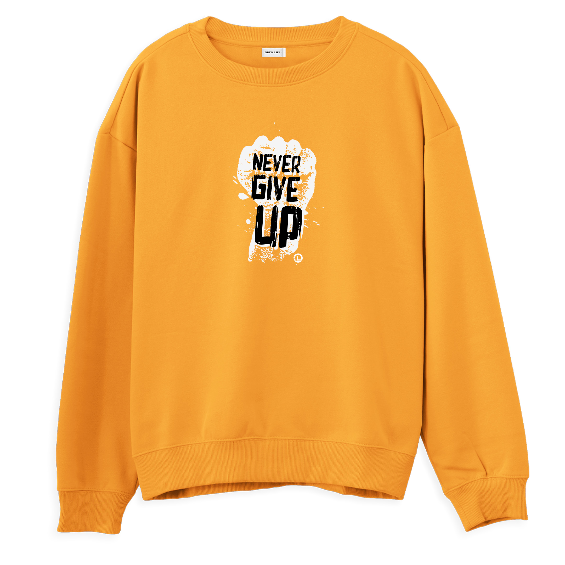 Never%20Give%20Up%20-%20Regular%20Sweatshirt%20Portakal