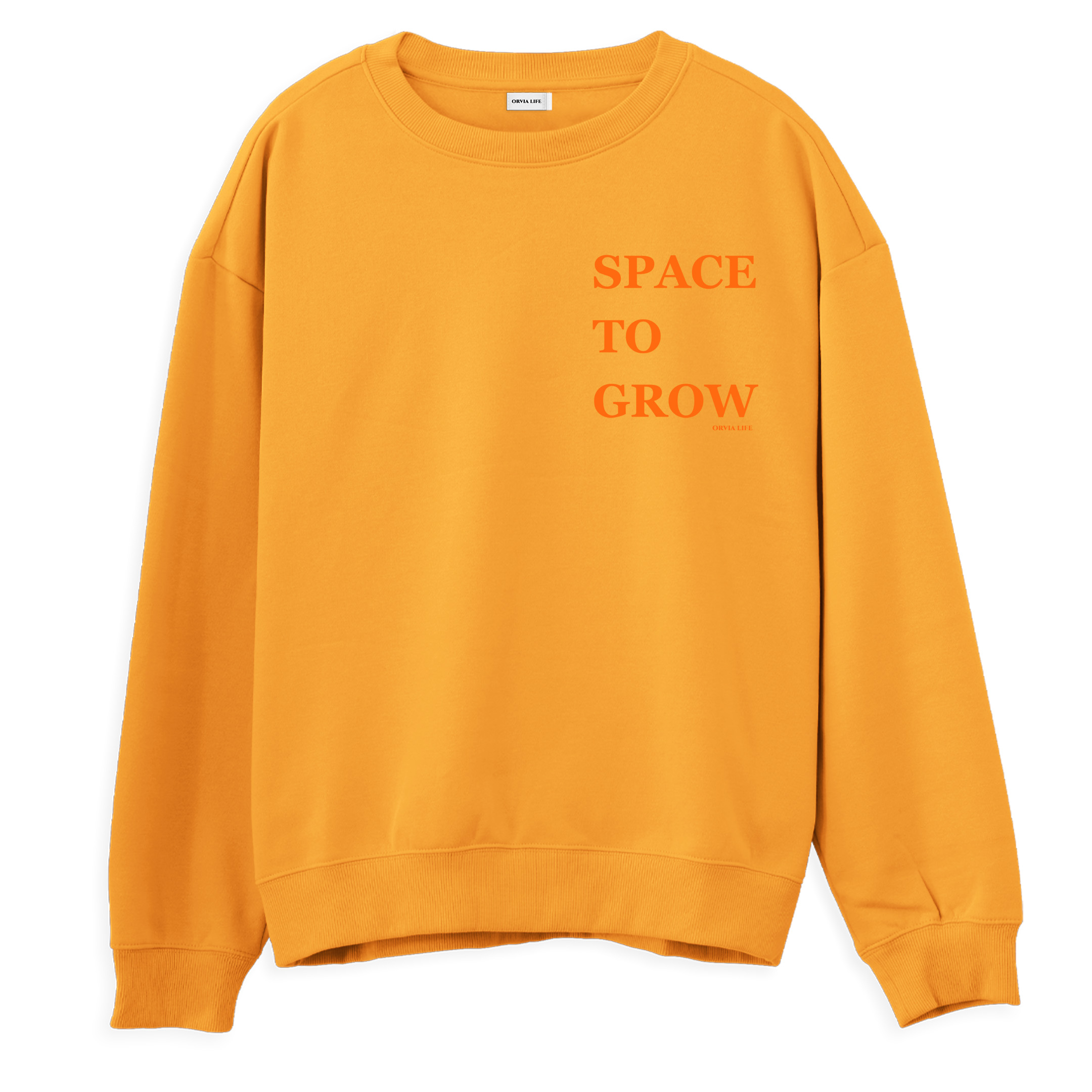 Space%20To%20Grow%20-%20Regular%20Sweatshirt%20Portakal