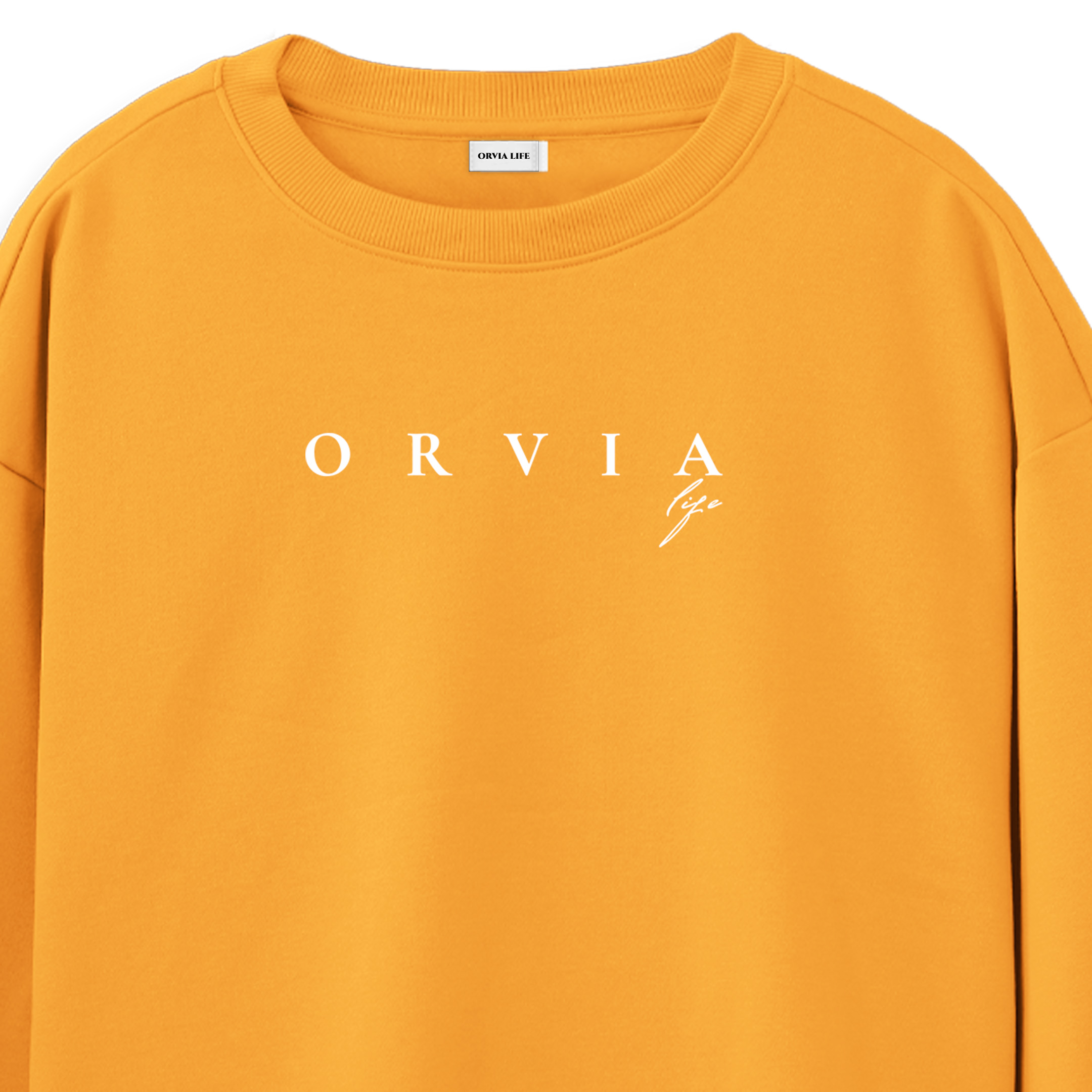 Orvialife%20-%20Regular%20Sweatshirt%20Portakal