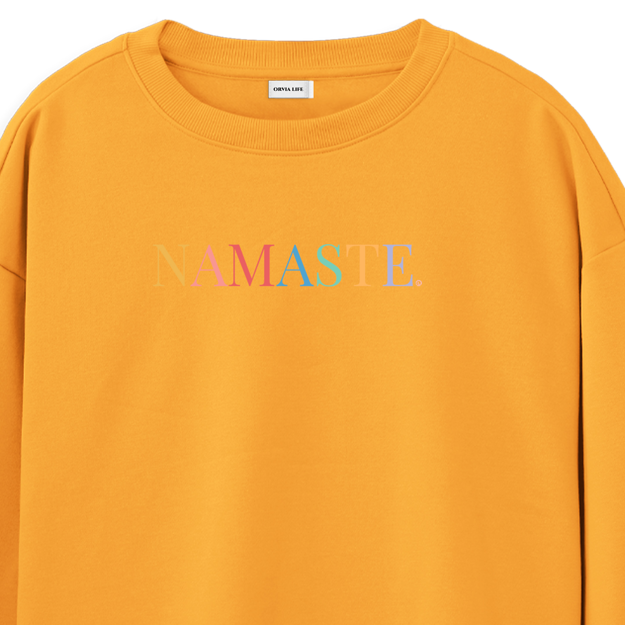 Namaste%20%20-%20Regular%20Sweatshirt%20Portakal